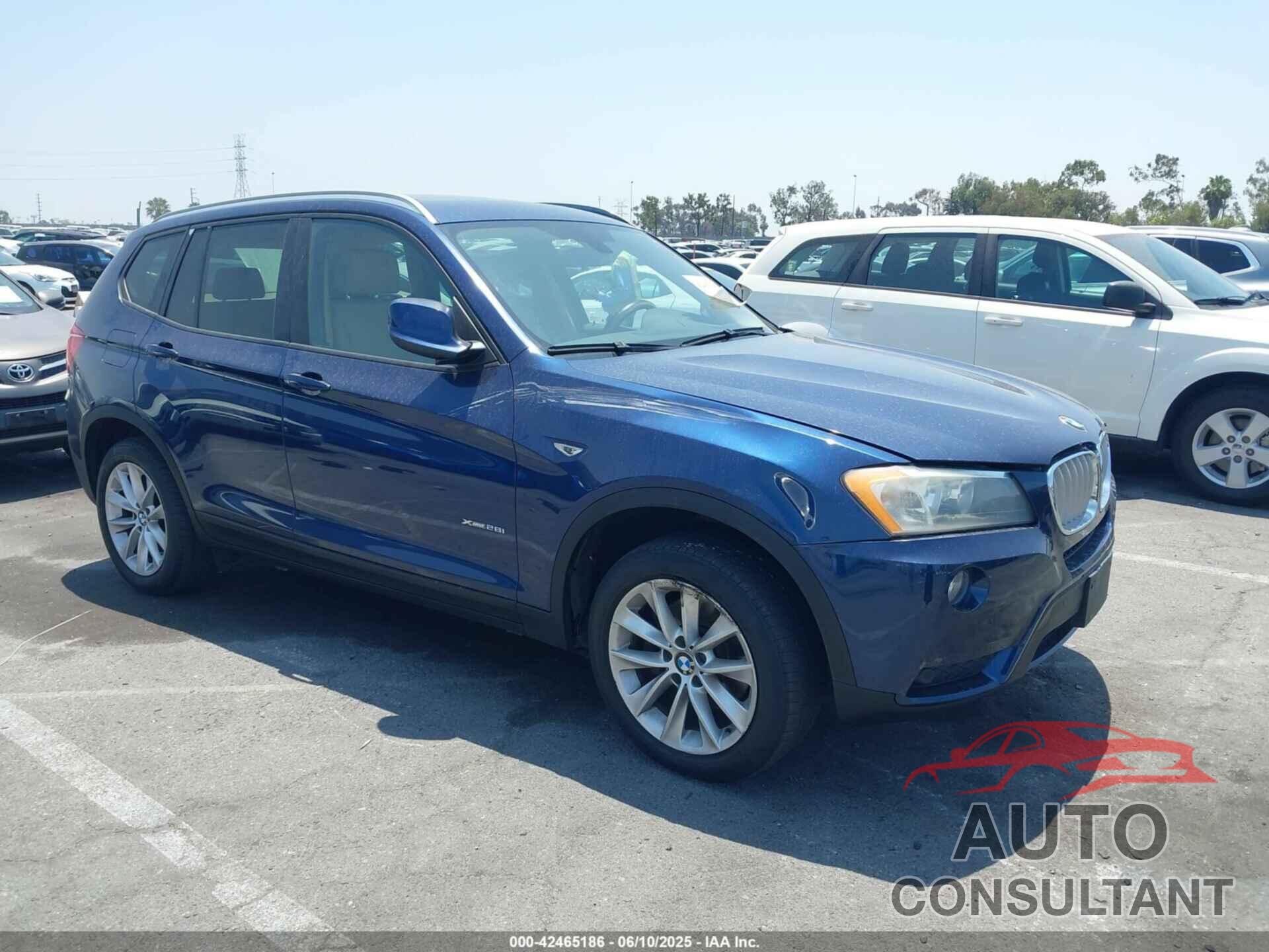 BMW X3 2014 - 5UXWX9C57E0D43219
