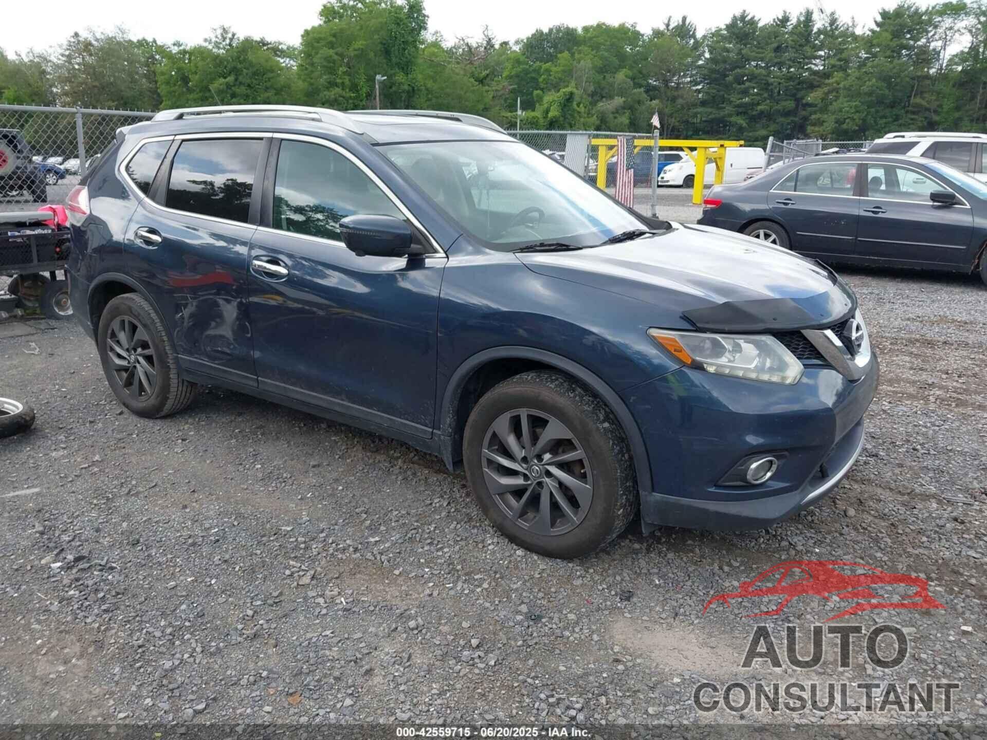 NISSAN ROGUE 2016 - 5N1AT2MVXGC794121