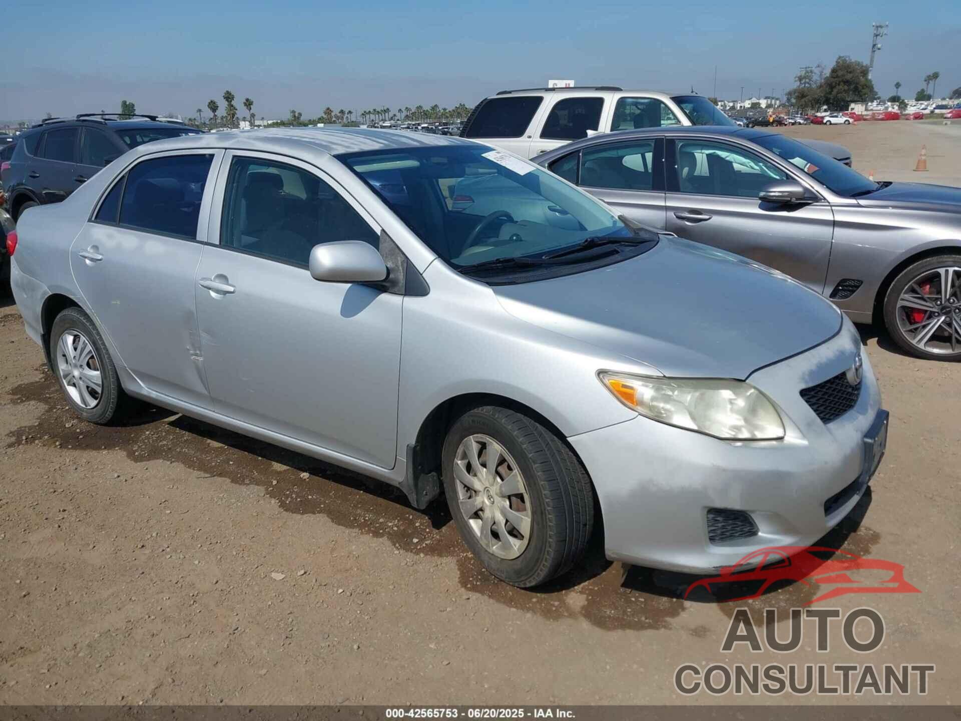TOYOTA COROLLA 2009 - JTDBL40E099033012