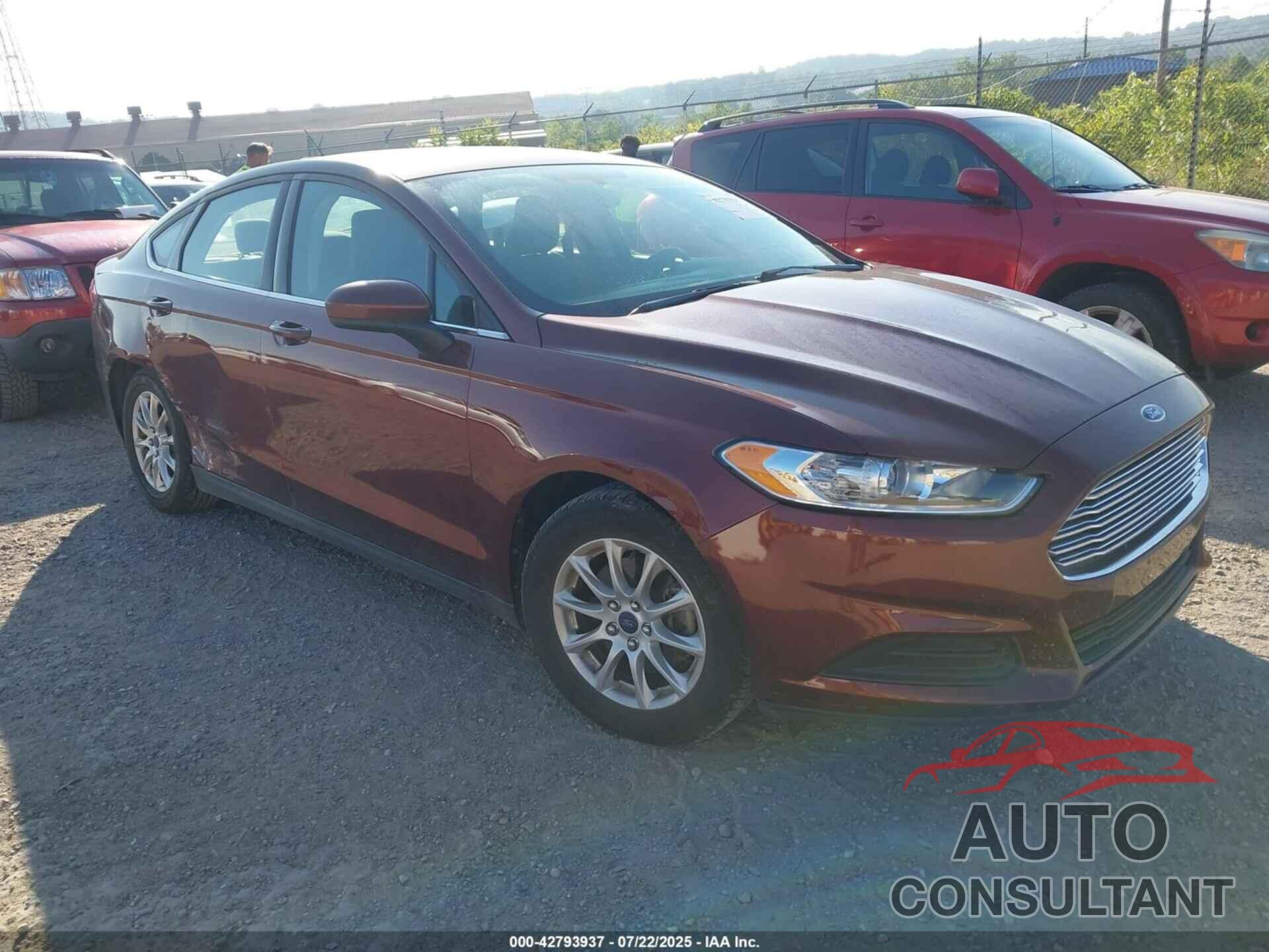 FORD FUSION 2016 - 3FA6P0G73GR191955
