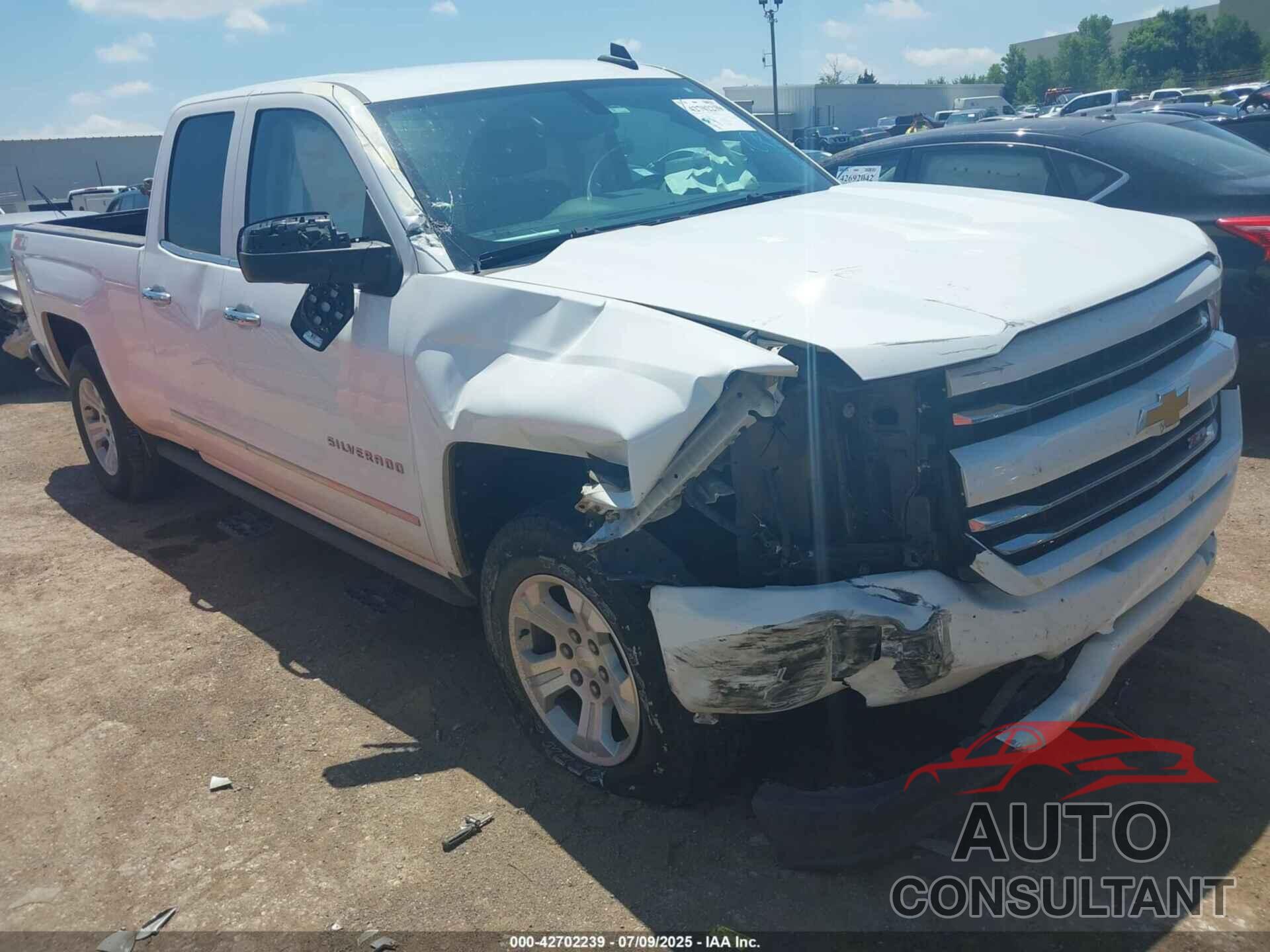 CHEVROLET SILVERADO 1500 2017 - 1GCVKSEJ2HZ345888