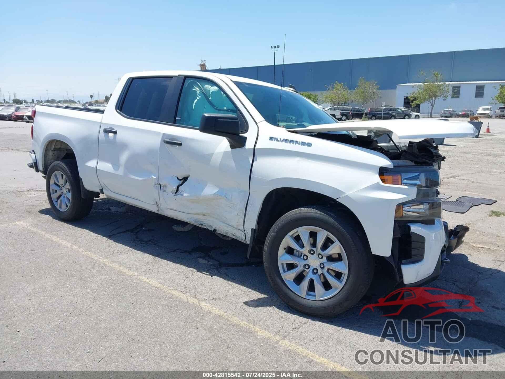CHEVROLET SILVERADO 1500 2021 - 3GCPWBEH6MG176916