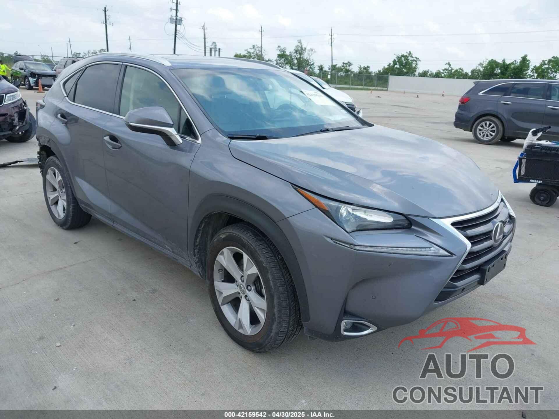 LEXUS NX 200T 2017 - JTJYARBZ8H2052795
