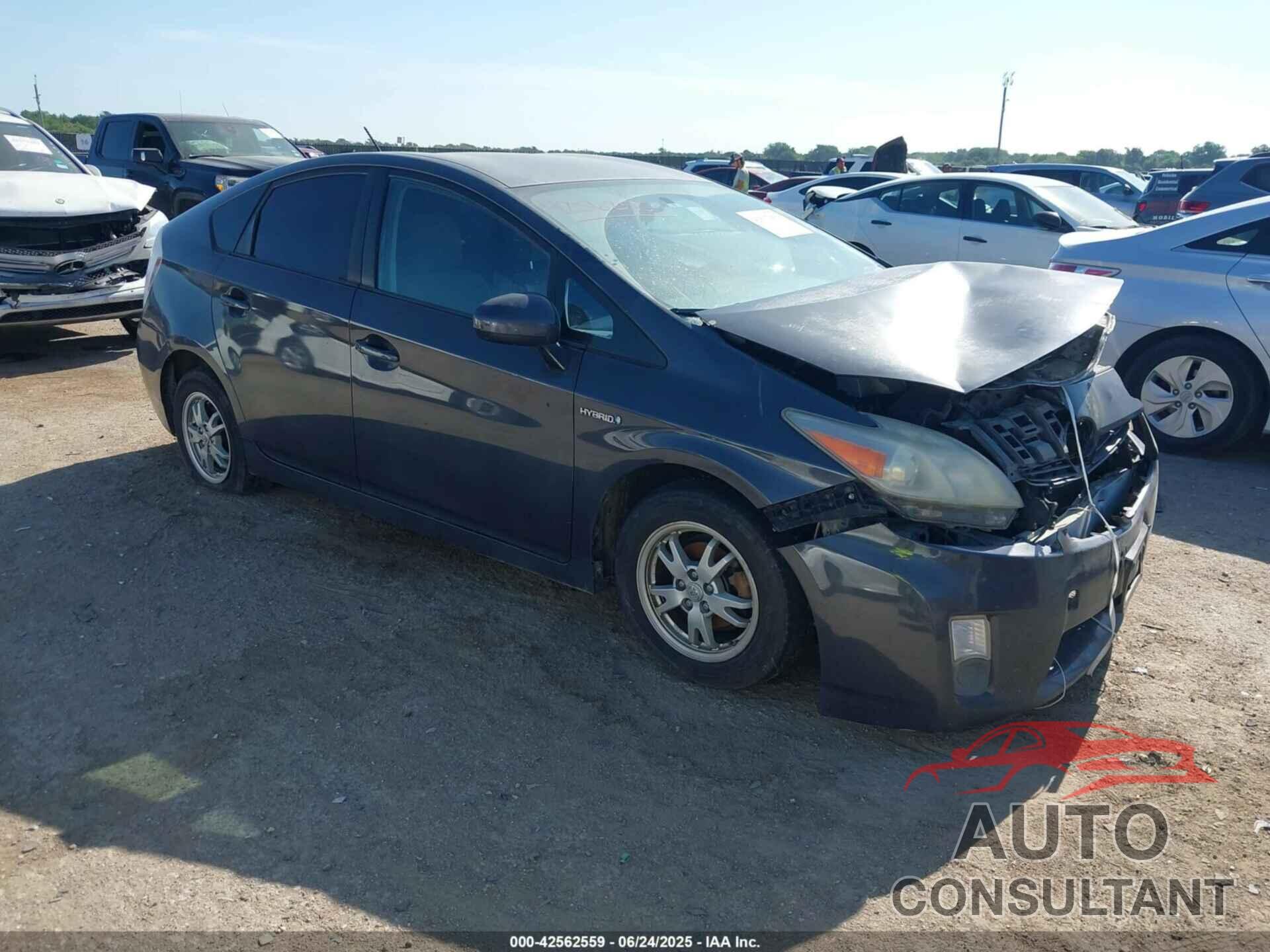 TOYOTA PRIUS 2010 - JTDKN3DUXA1298951