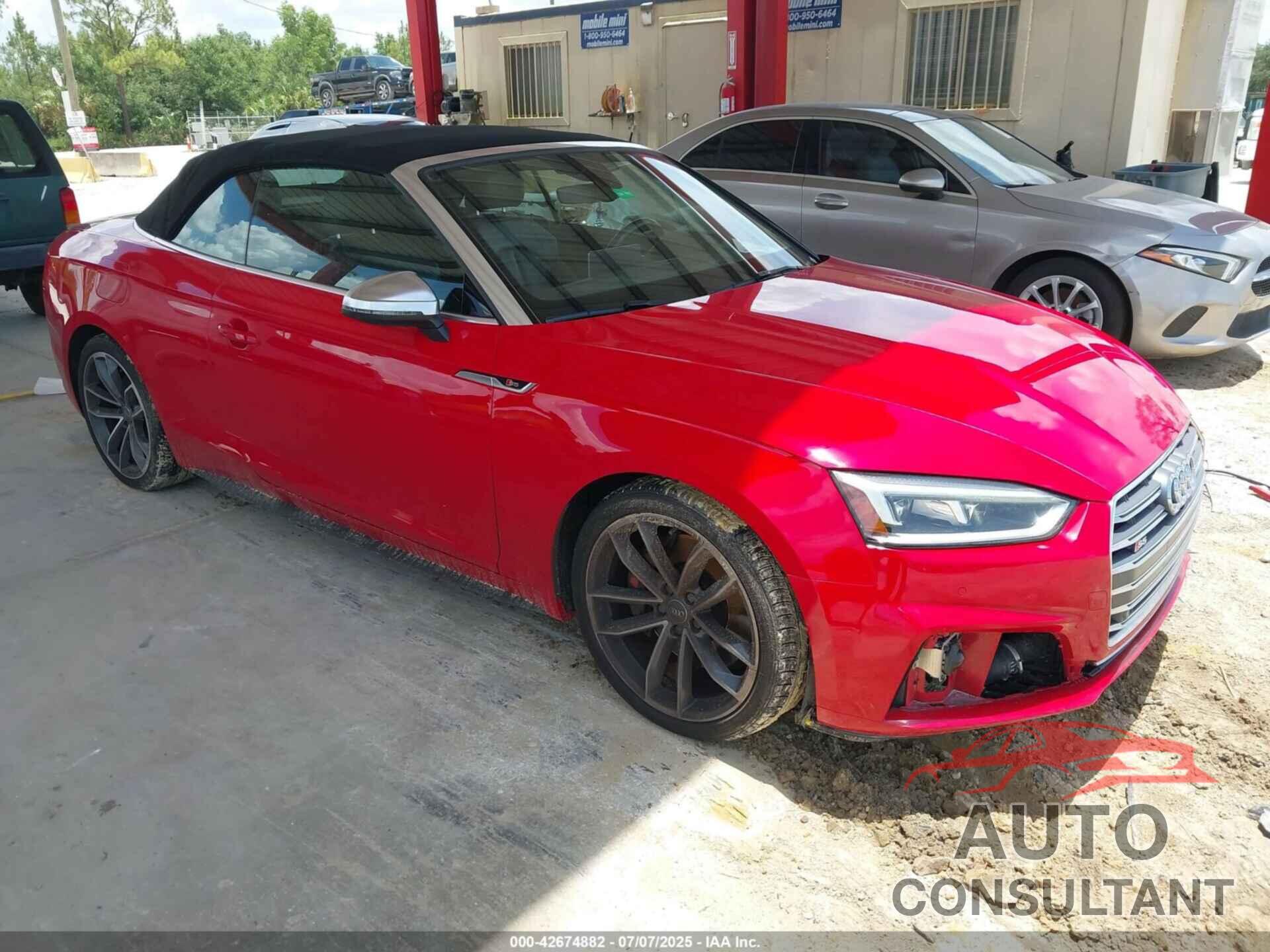 AUDI S5 2018 - WAU24GF54JN005955