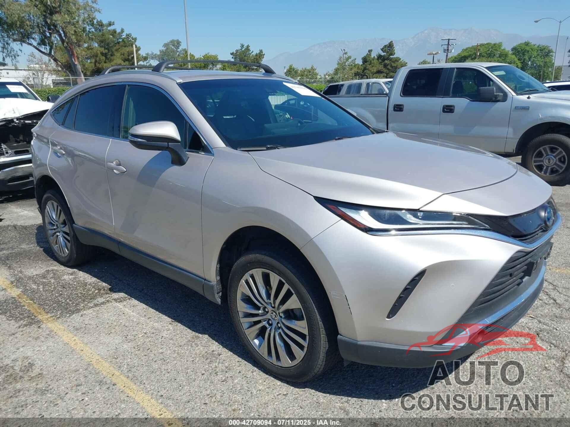 TOYOTA VENZA 2022 - JTEAAAAH6NJ095849