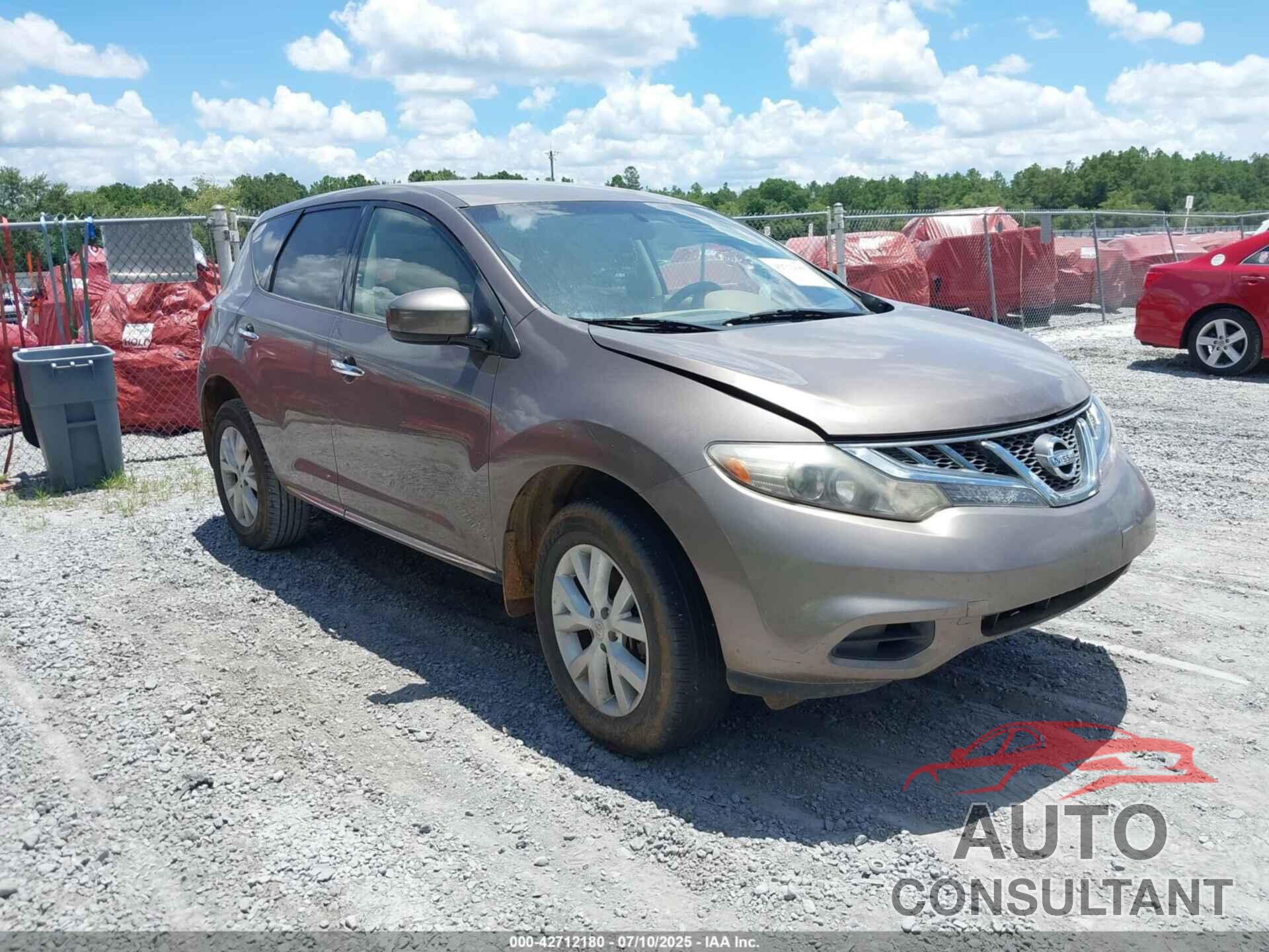 NISSAN MURANO 2011 - JN8AZ1MU3BW053292