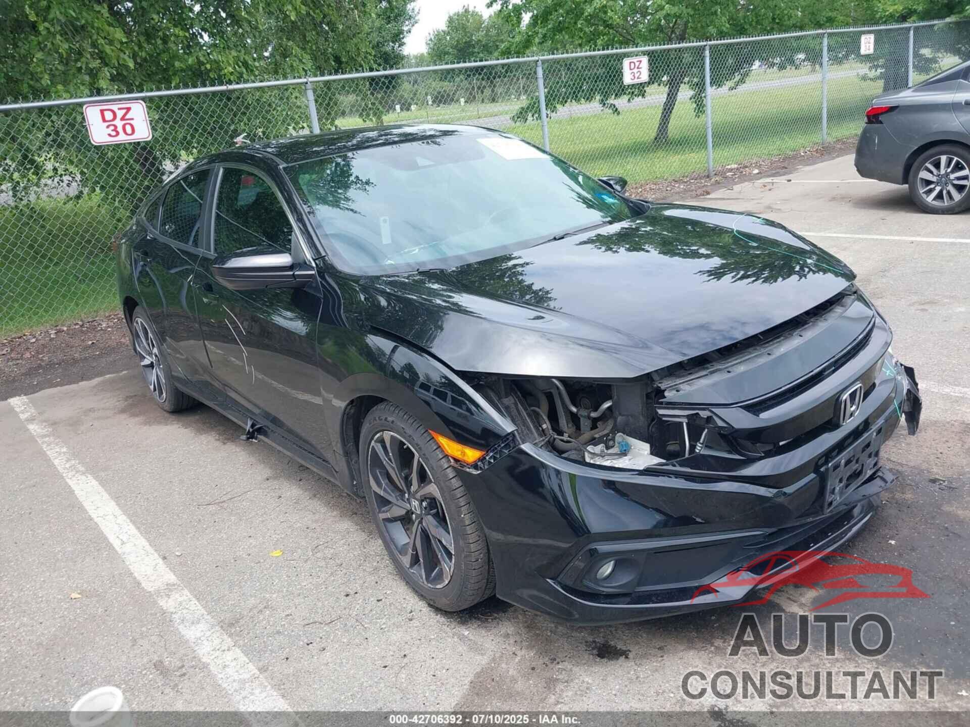 HONDA CIVIC 2020 - 2HGFC2F8XLH546512