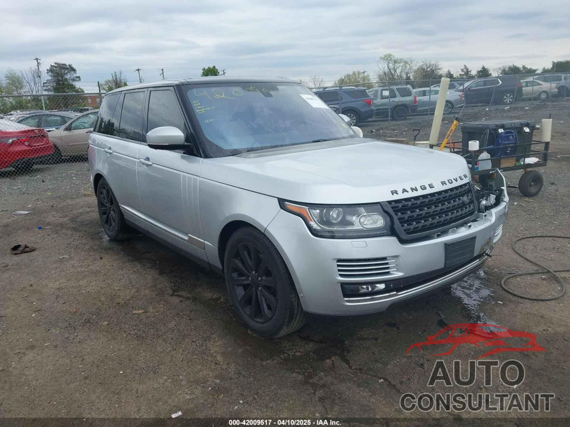 LAND ROVER RANGE ROVER 2014 - SALGS2WFXEA194109