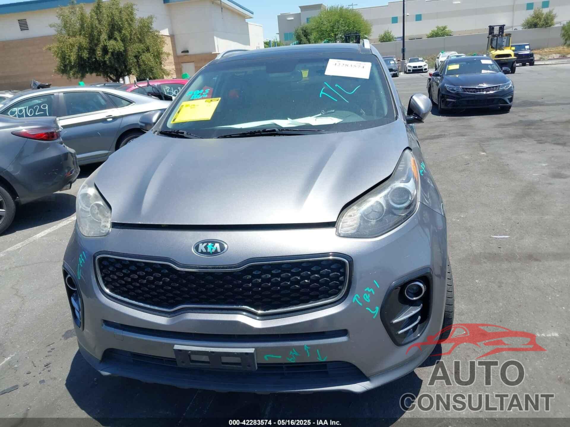 KIA SPORTAGE 2017 - KNDPN3AC8H7186240