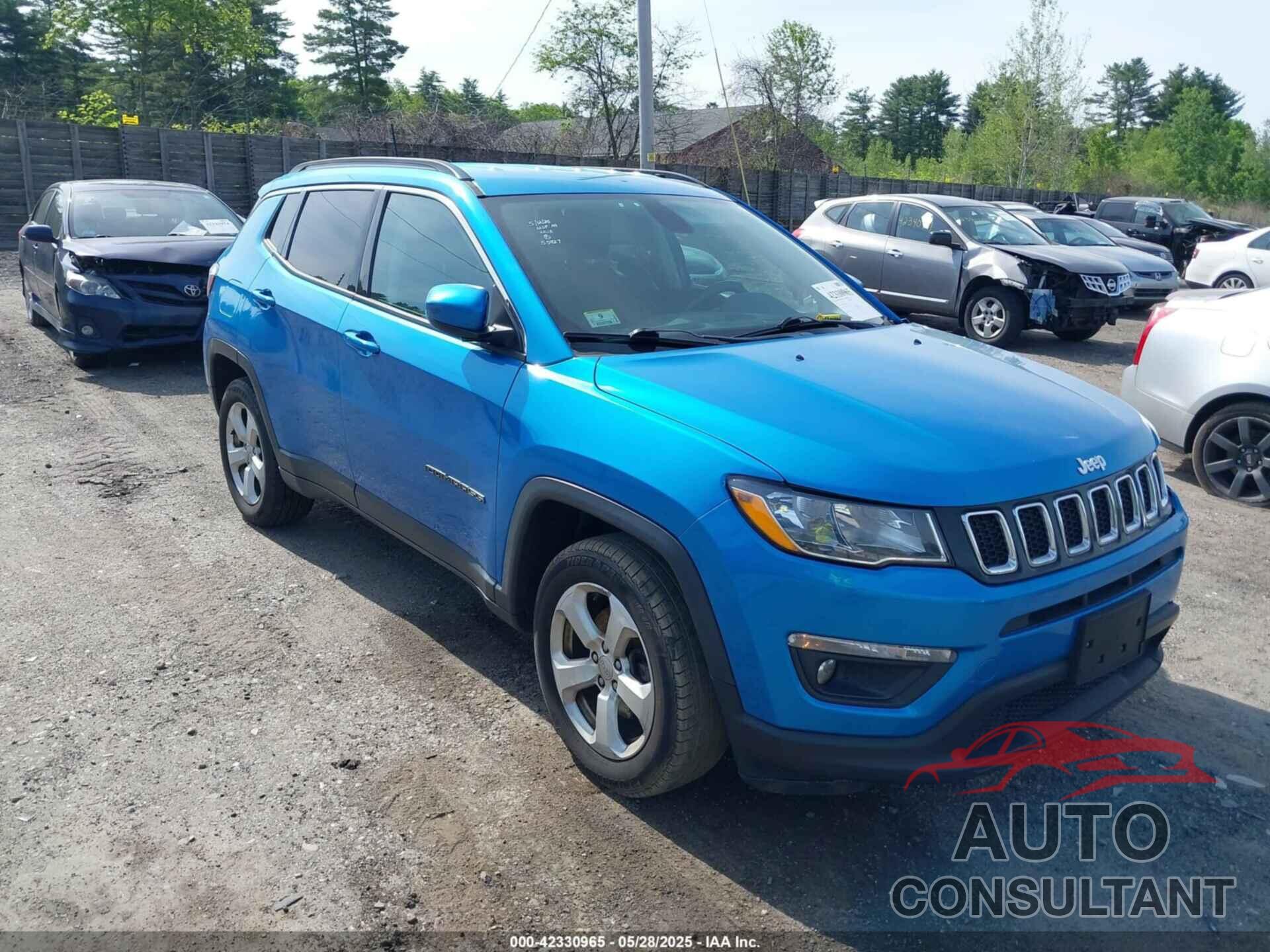 JEEP NEW COMPASS 2017 - 3C4NJDBB1HT680207
