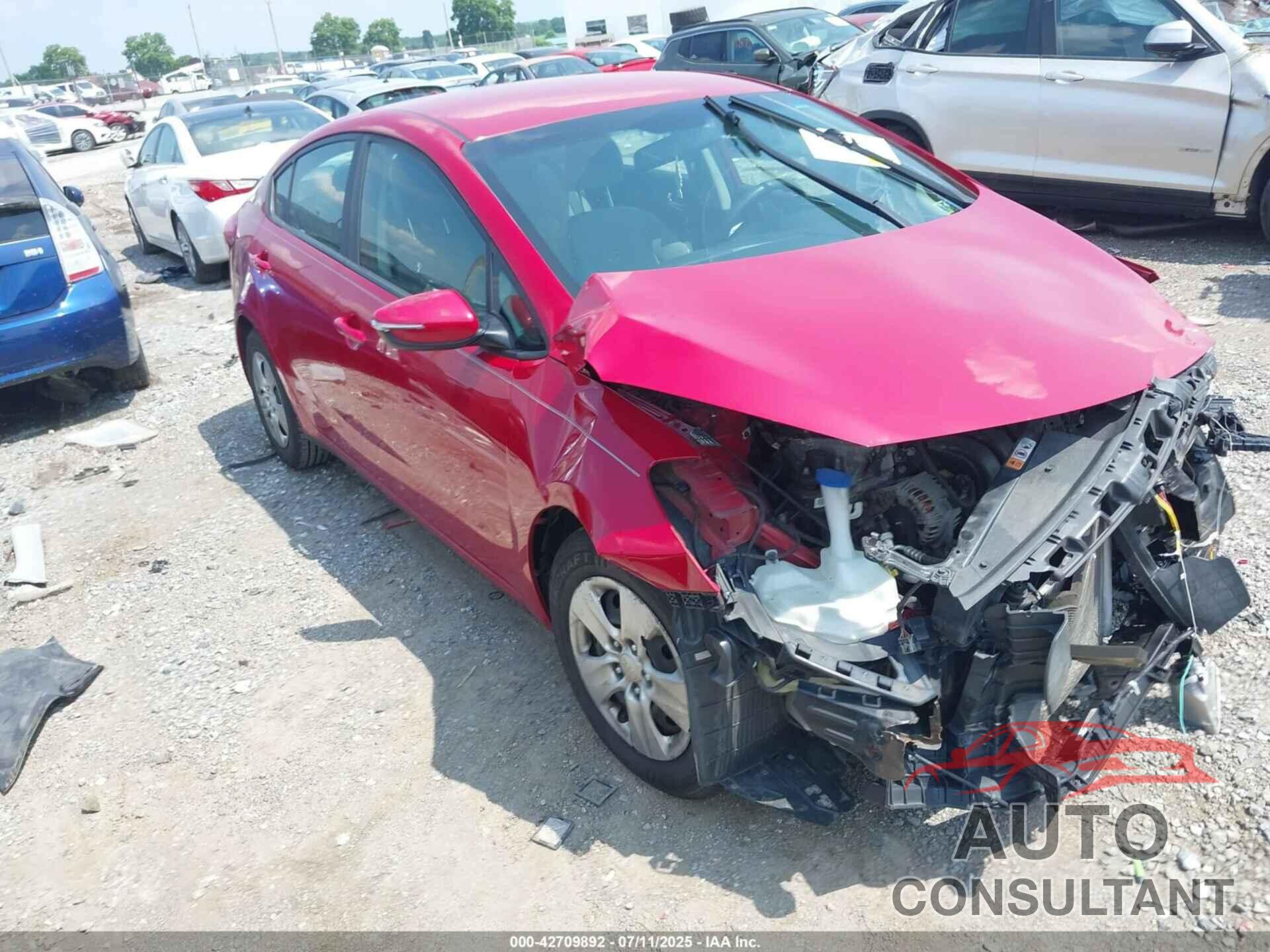 KIA FORTE 2016 - KNAFX4A66G5541614