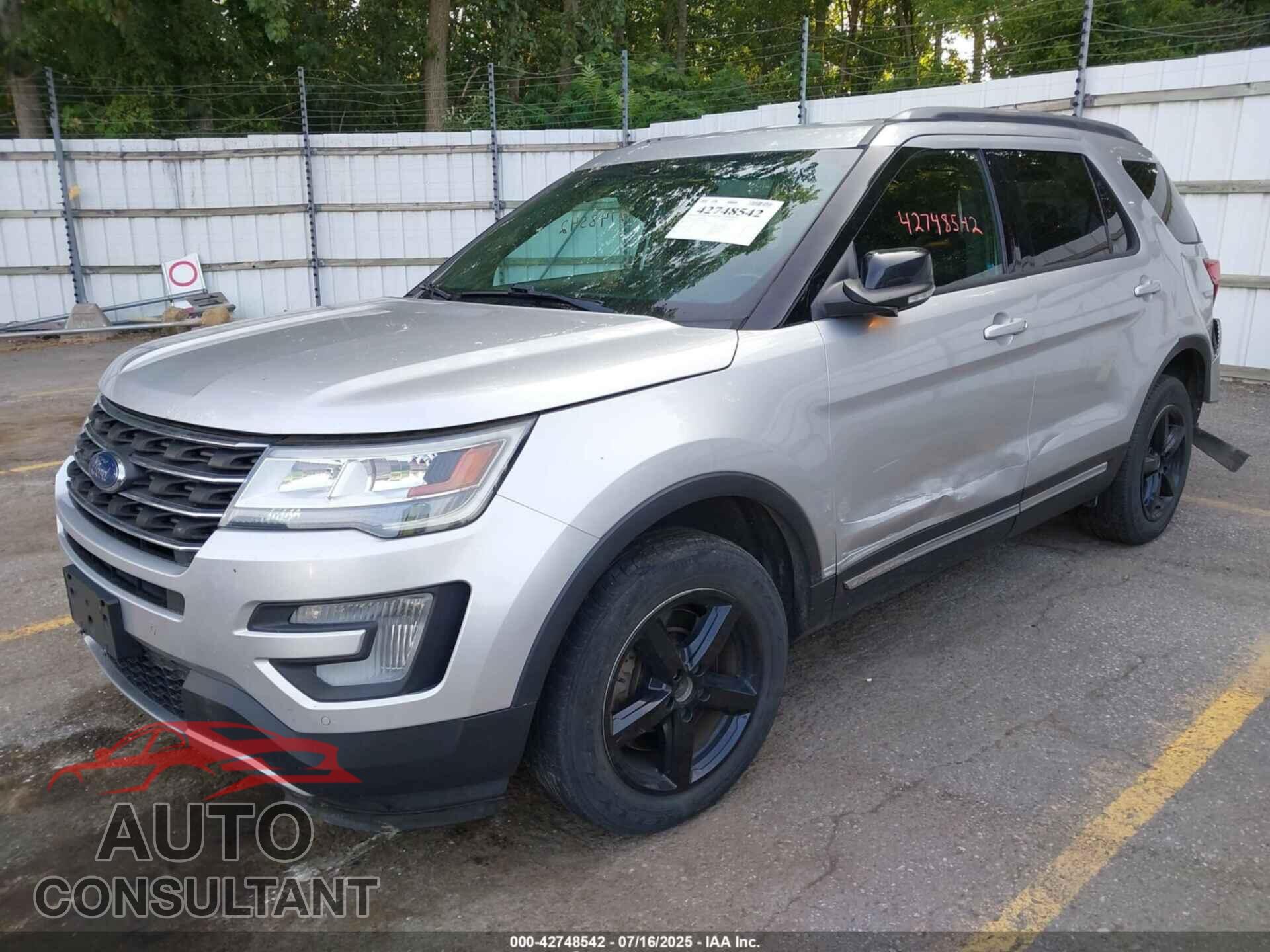FORD EXPLORER 2016 - 1FM5K8D82GGD23400