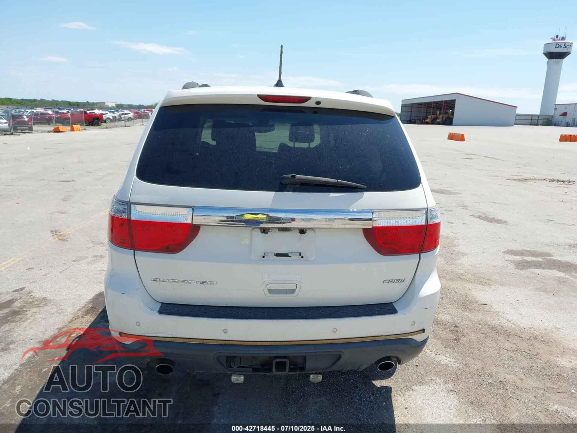 DODGE DURANGO 2011 - 1D4SD4GT2BC638064