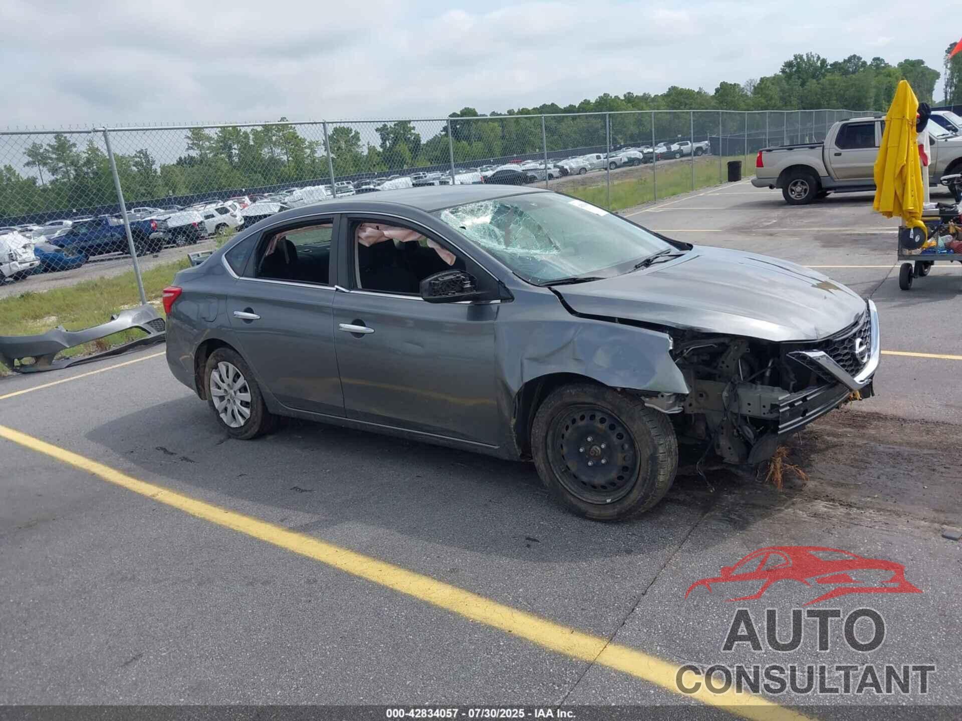 NISSAN SENTRA 2018 - 3N1AB7AP0JY329374