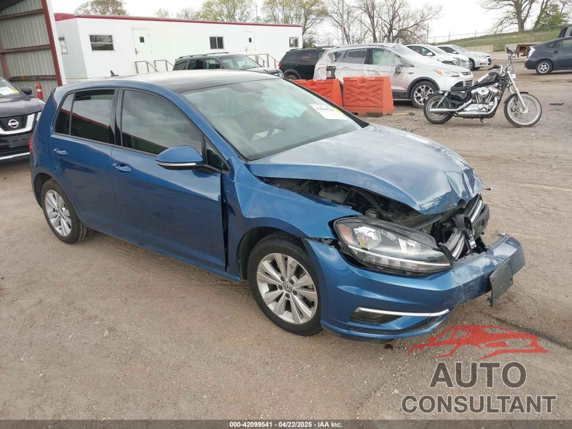 VOLKSWAGEN GOLF 2019 - 3VWG57AU3KM015910