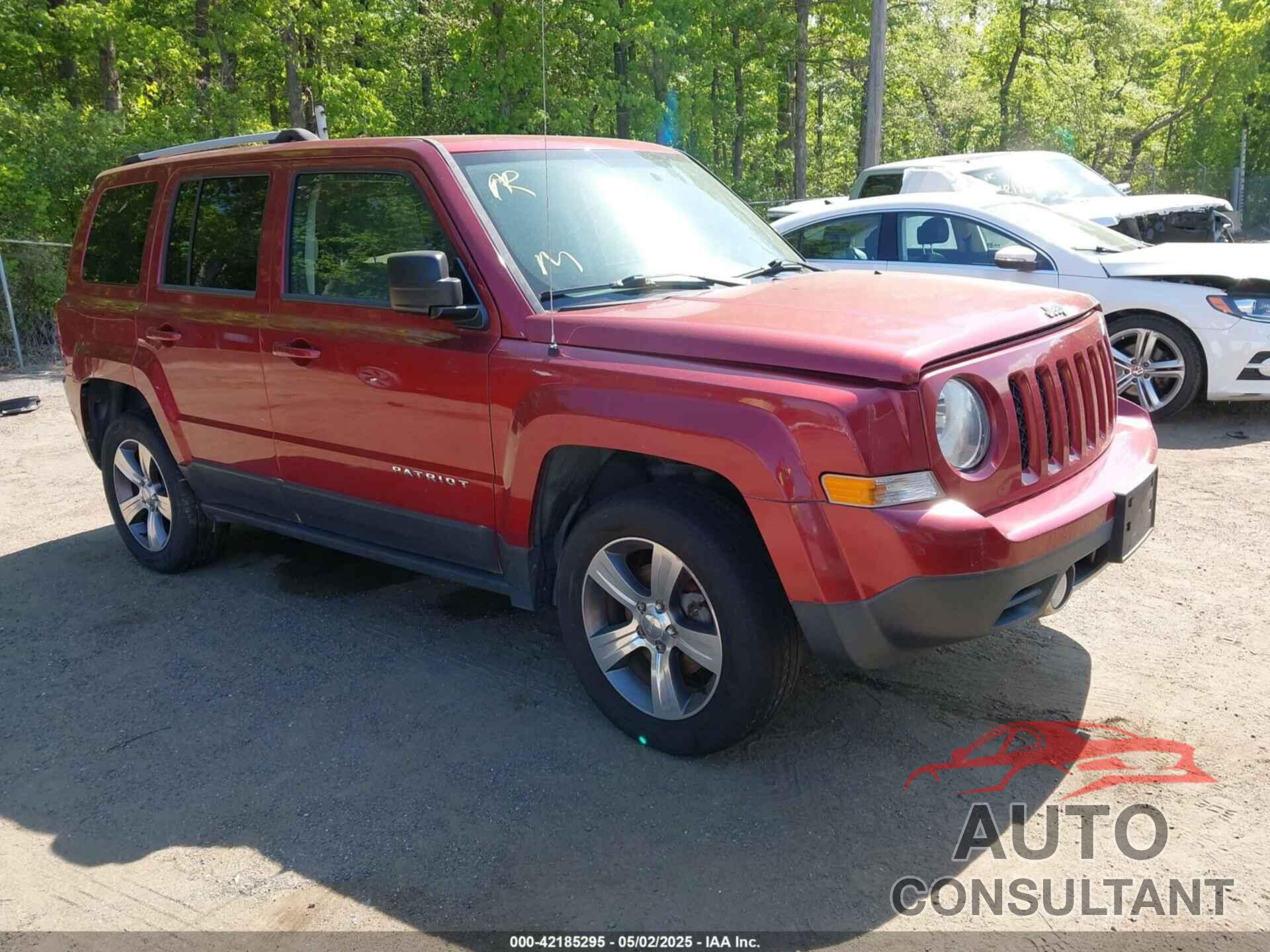 JEEP PATRIOT 2017 - 1C4NJRFB2HD179288