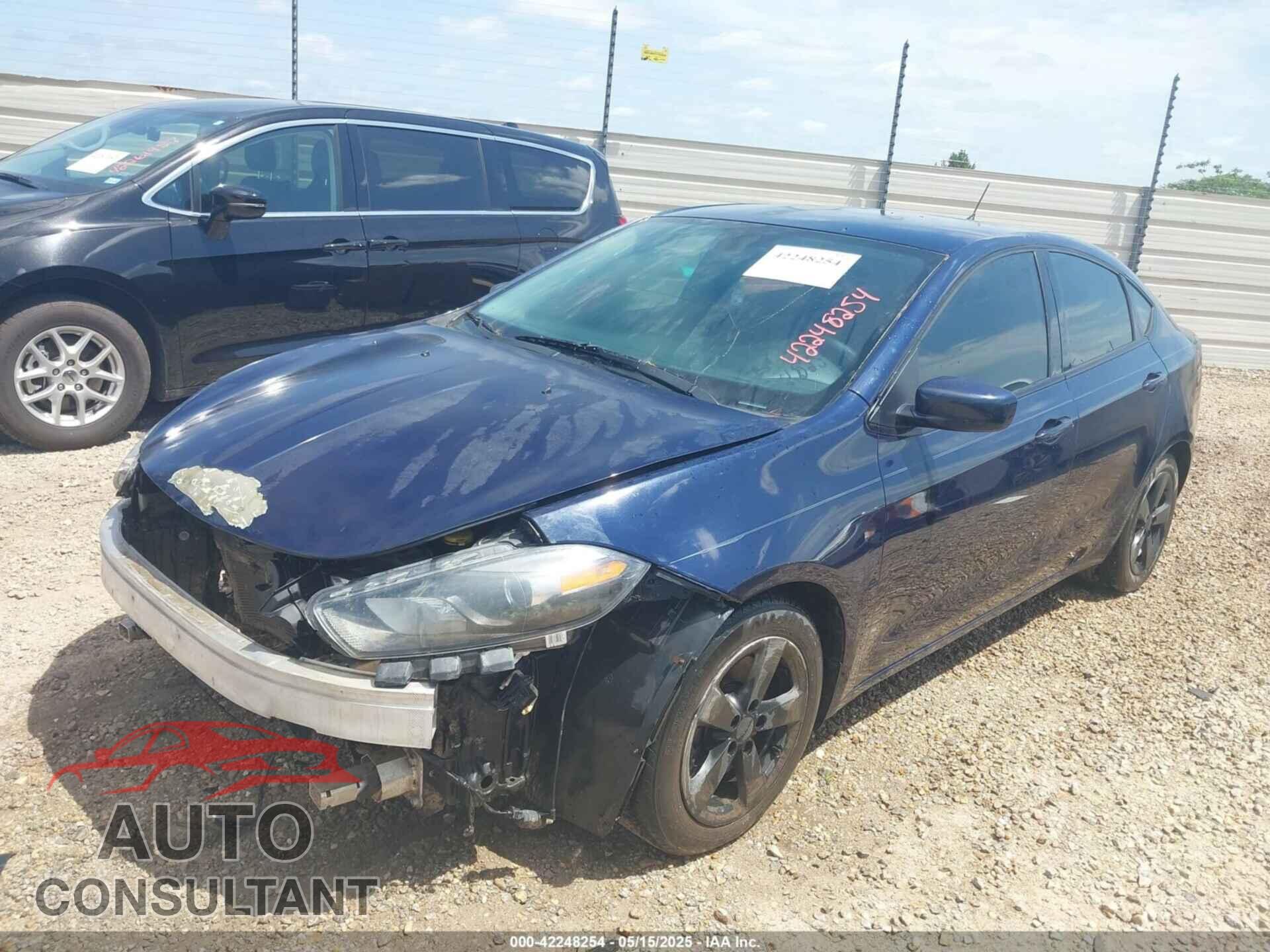 DODGE DART 2016 - 1C3CDFBB9GD529232