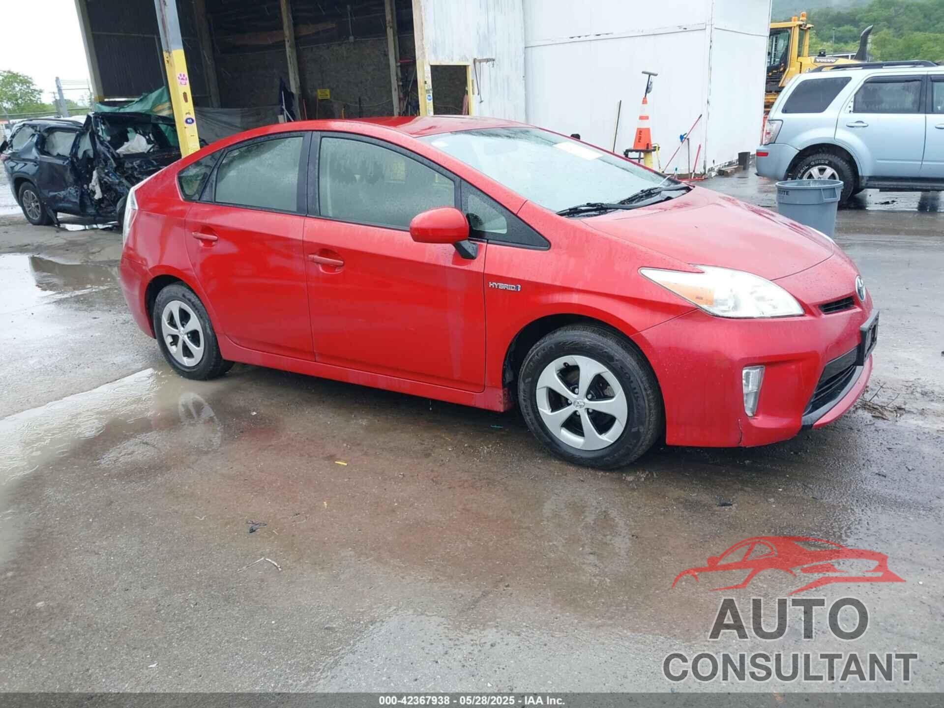 TOYOTA PRIUS 2012 - JTDKN3DU1C5400147