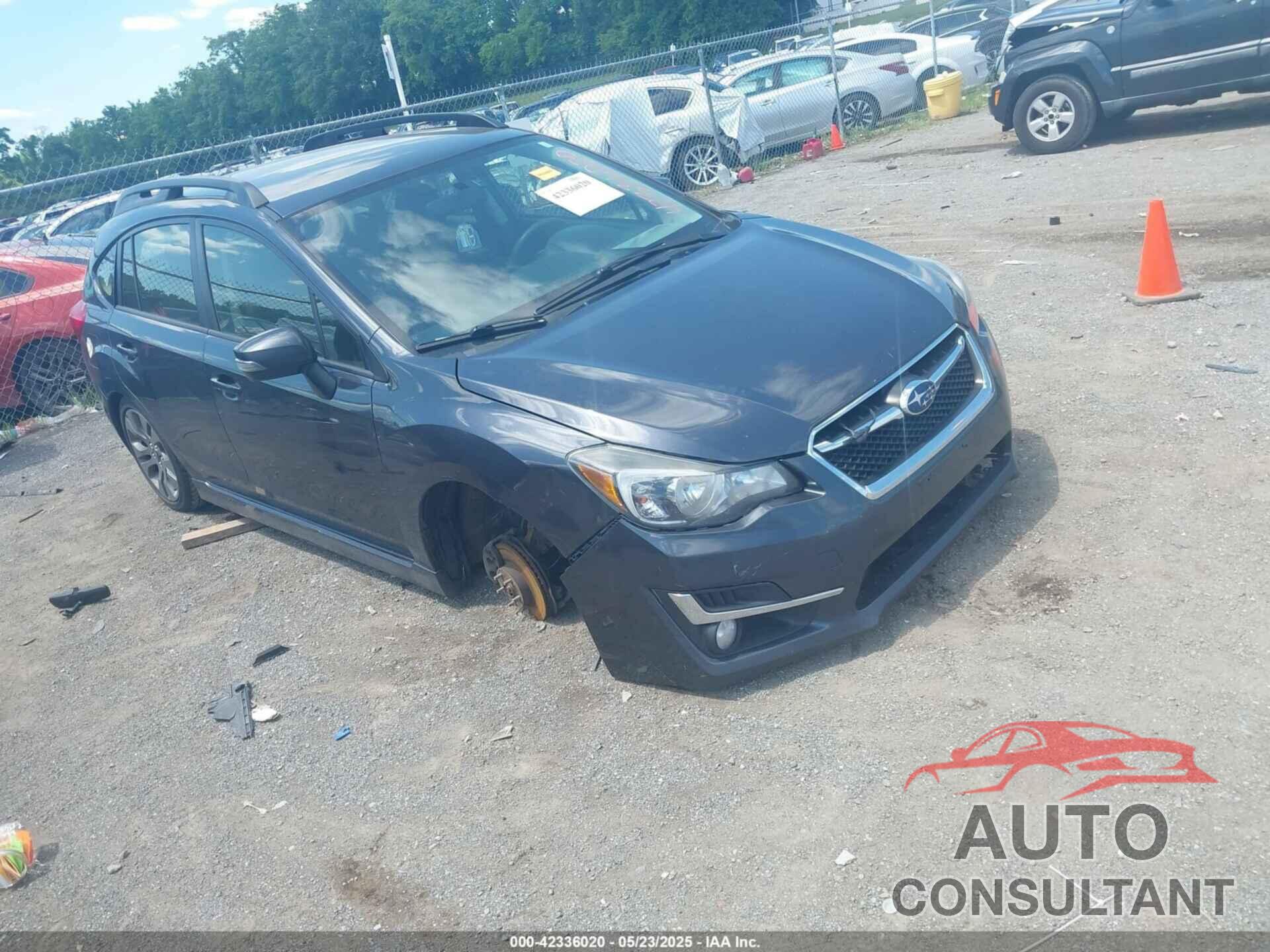 SUBARU IMPREZA 2015 - JF1GPAT63F8297569