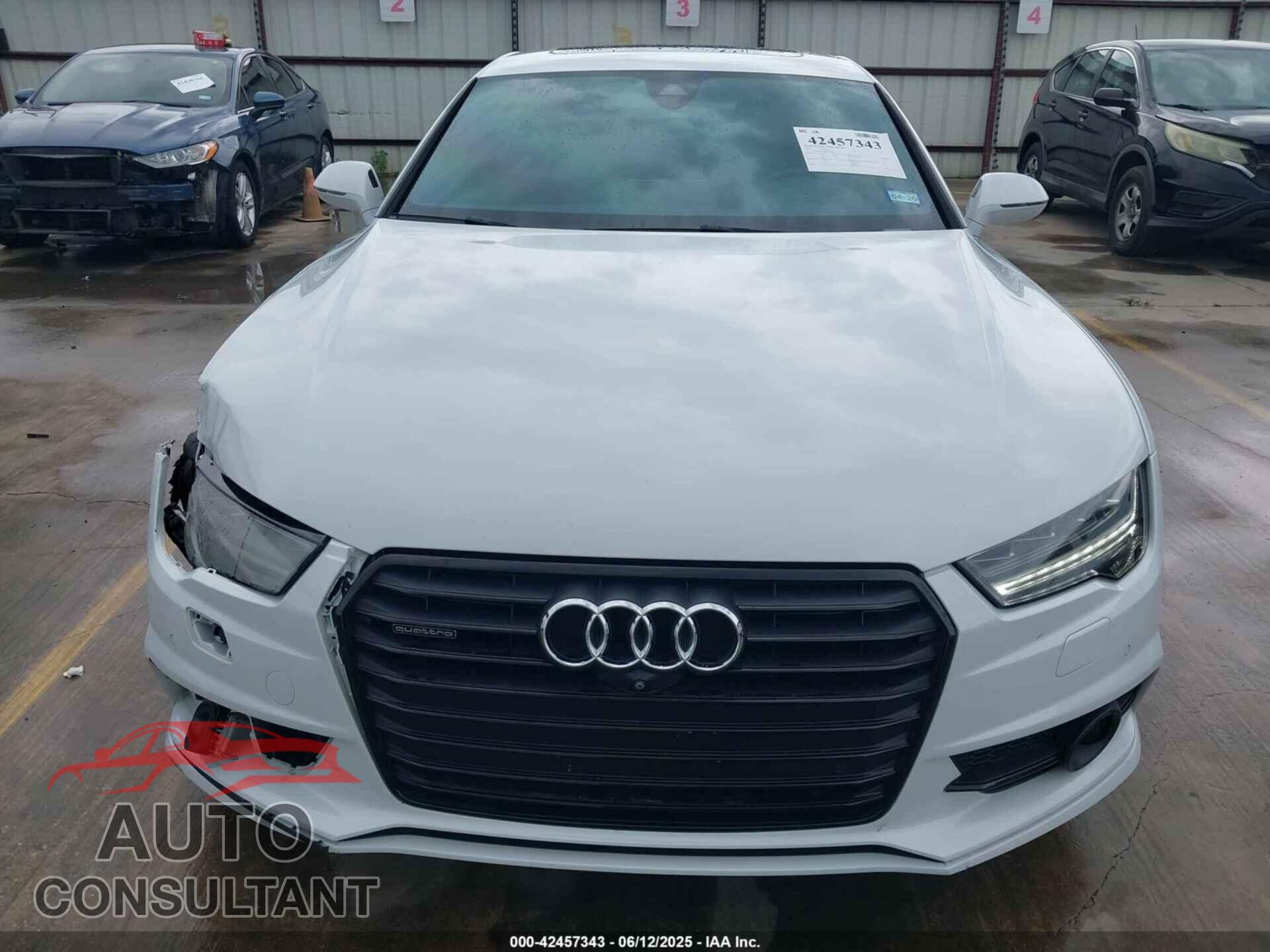 AUDI A7 2016 - WAU2GAFCXGN166323