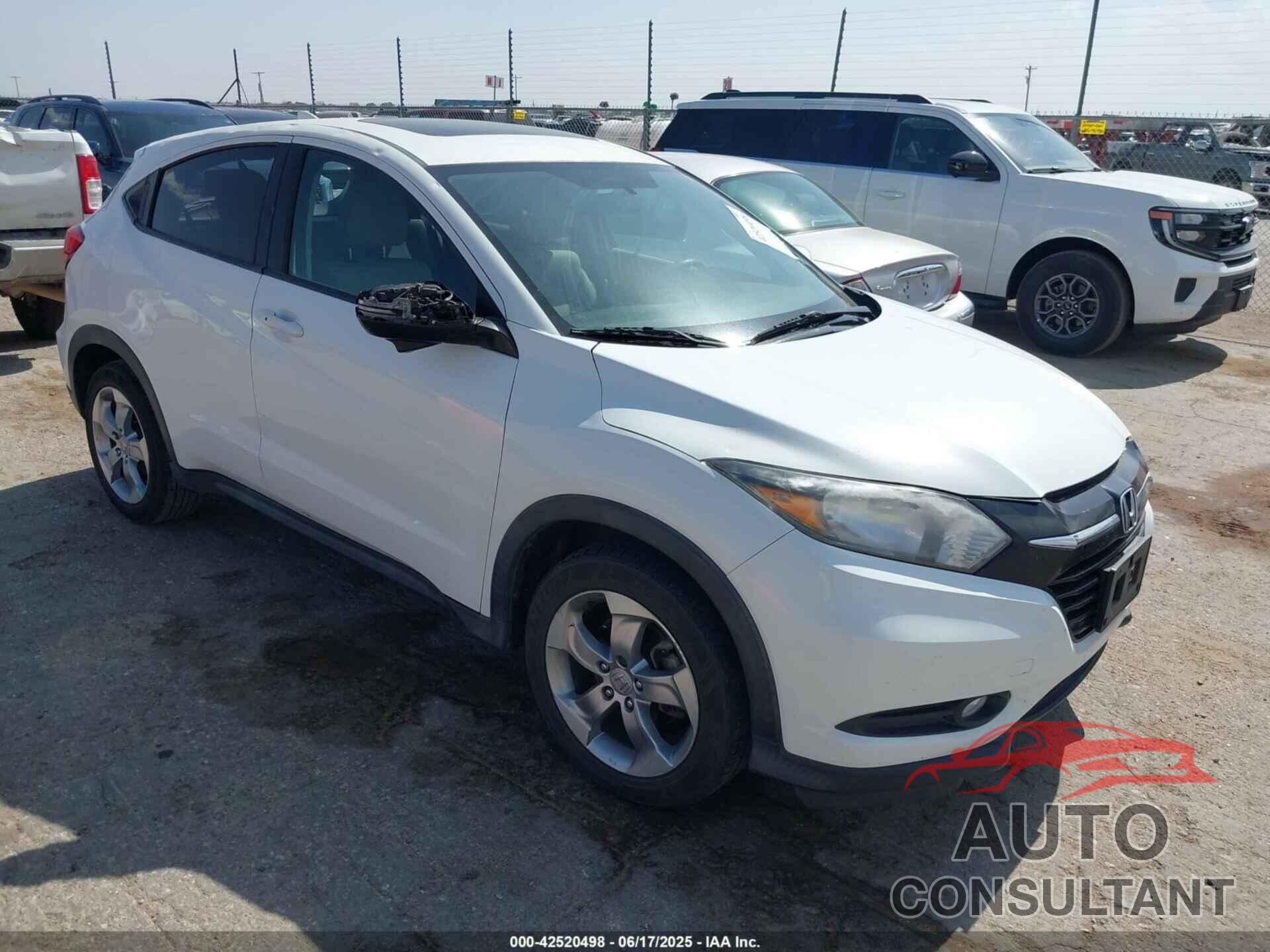 HONDA HR-V 2017 - 3CZRU5H56HM720351