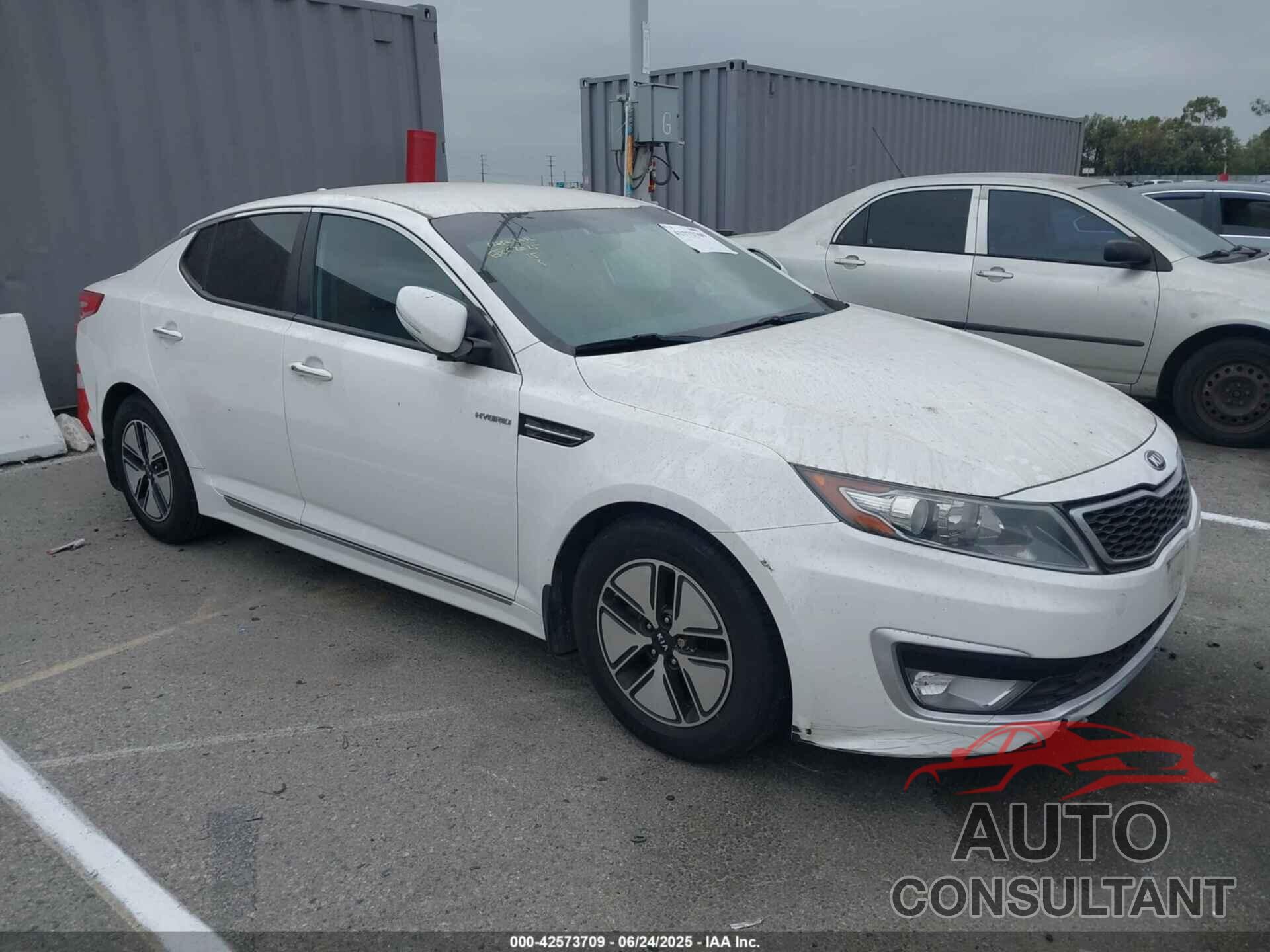 KIA OPTIMA HYBRID 2013 - KNAGM4AD1D5059687