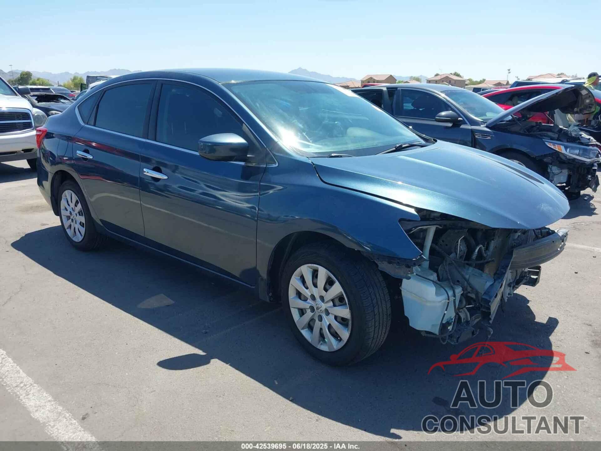 NISSAN SENTRA 2016 - 3N1AB7AP6GL673524