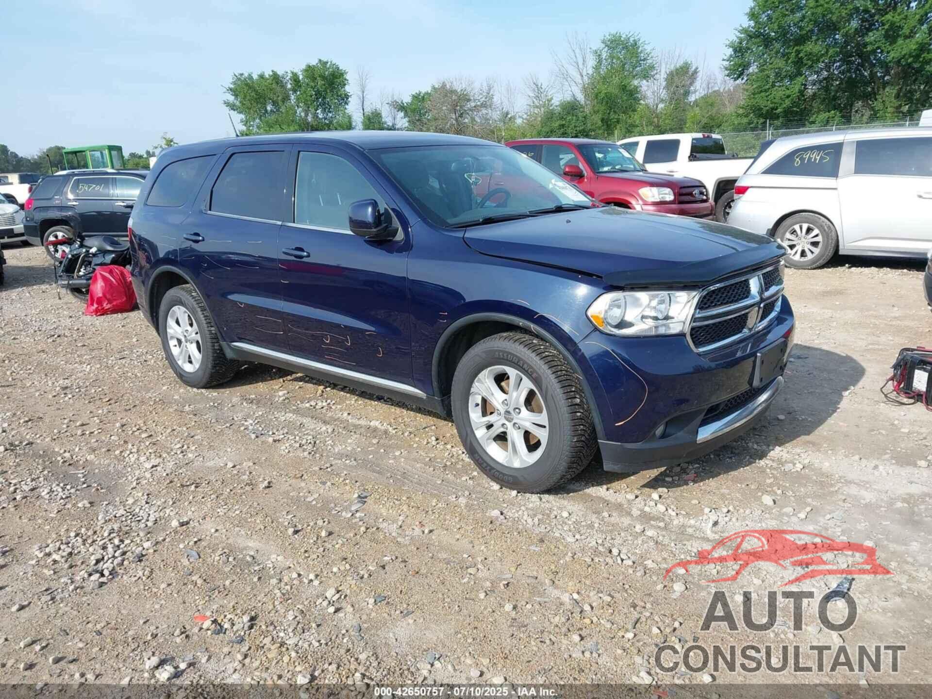 DODGE DURANGO 2013 - 1C4RDJAG9DC693832