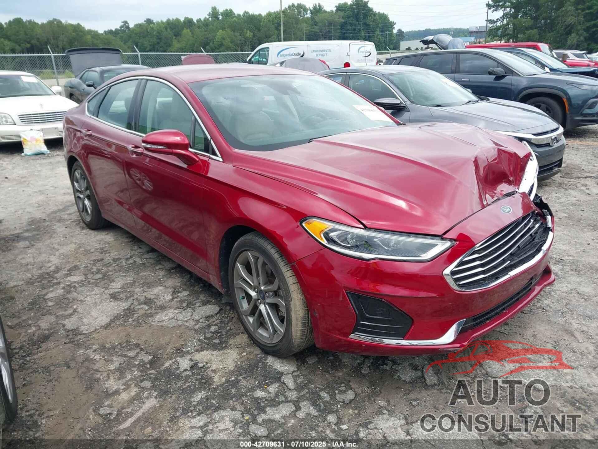 FORD FUSION 2019 - 3FA6P0CD0KR229193
