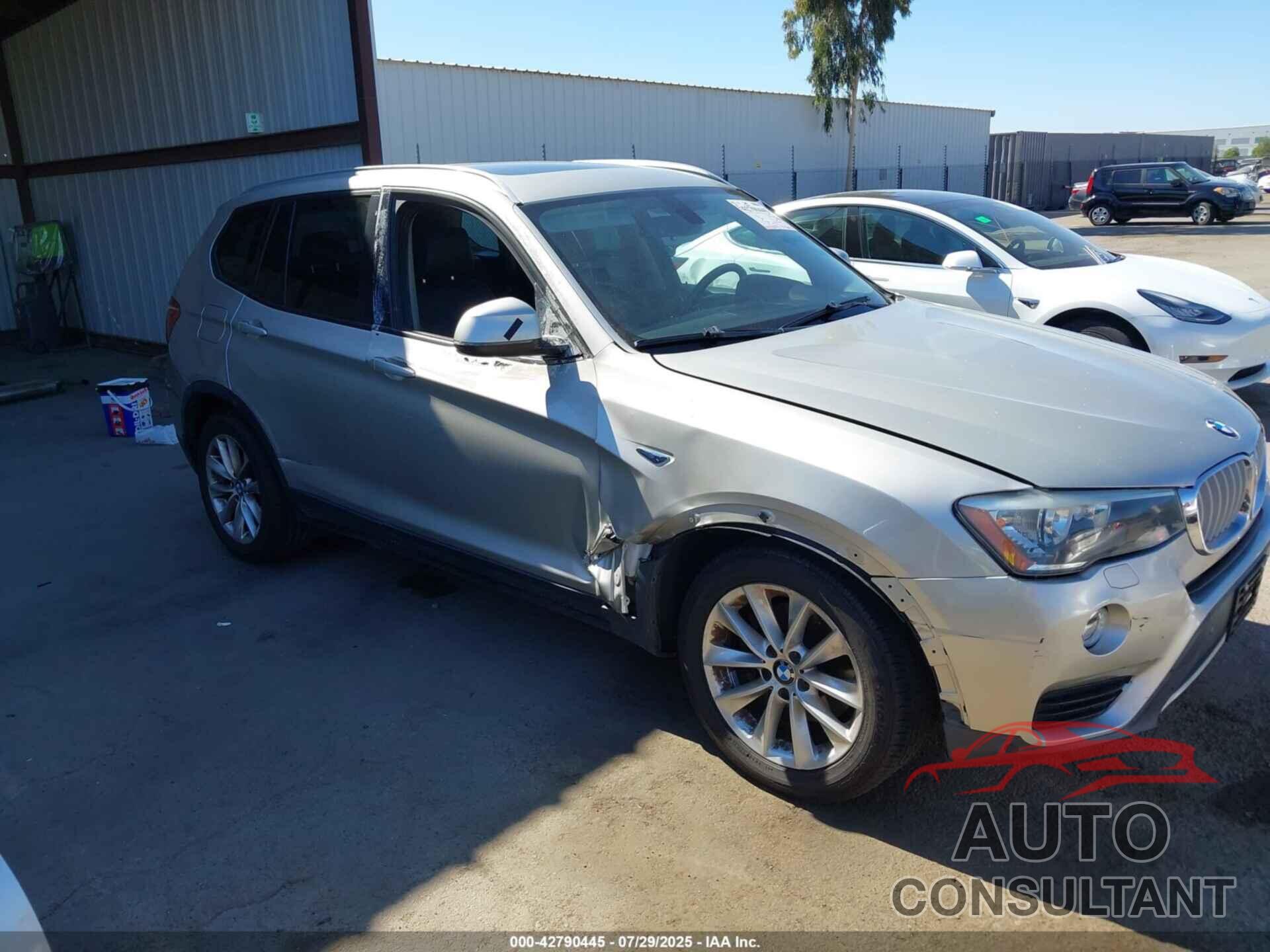 BMW X3 2015 - 5UXWX9C56F0D48185