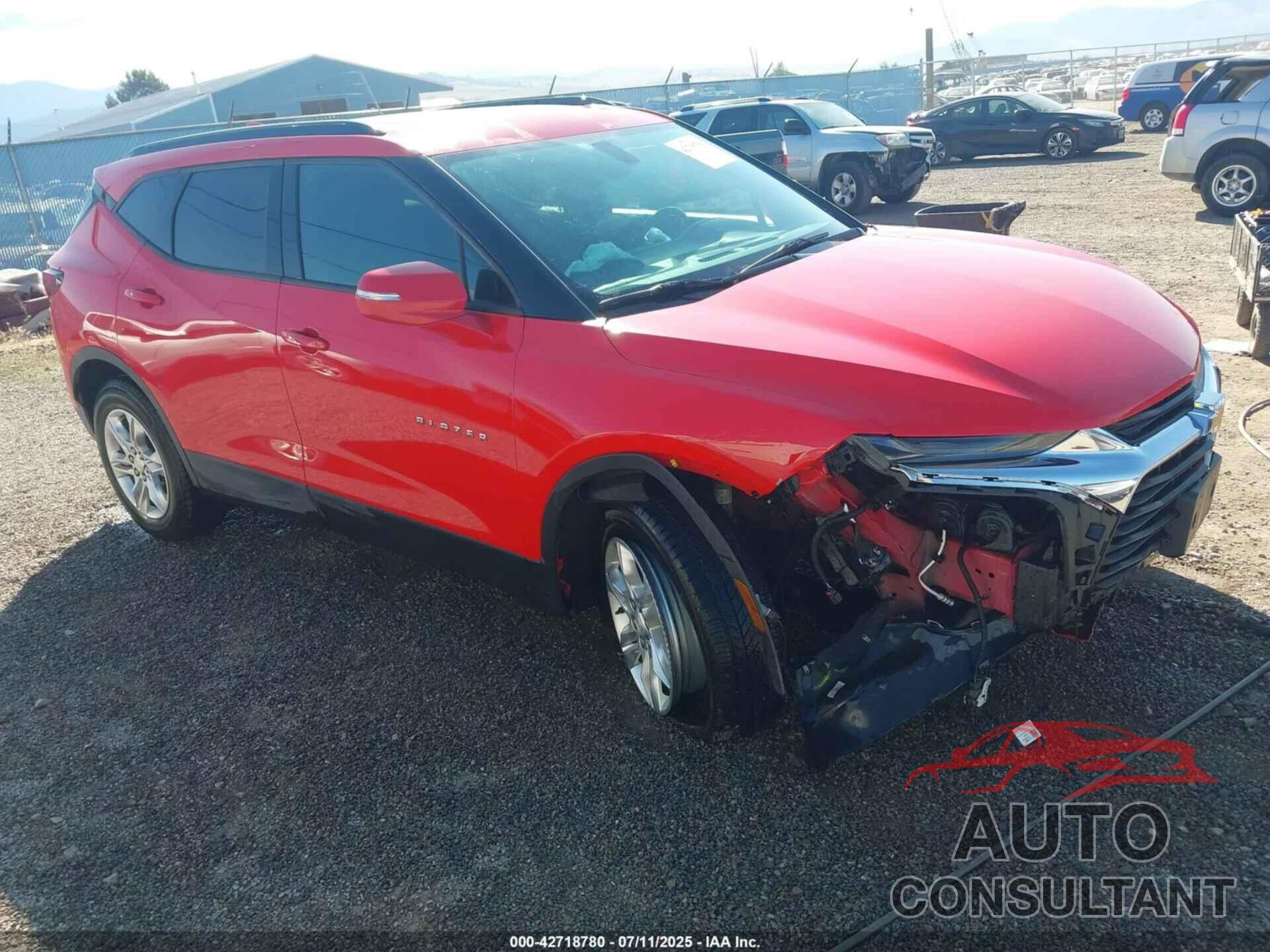 CHEVROLET BLAZER 2020 - 3GNKBHRS1LS587660