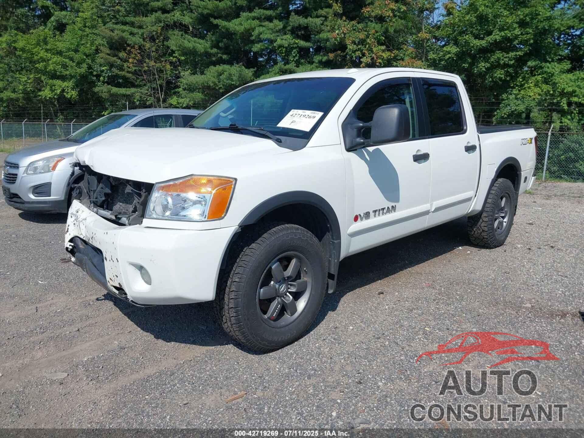 NISSAN TITAN 2013 - 1N6AA0ECXDN309758