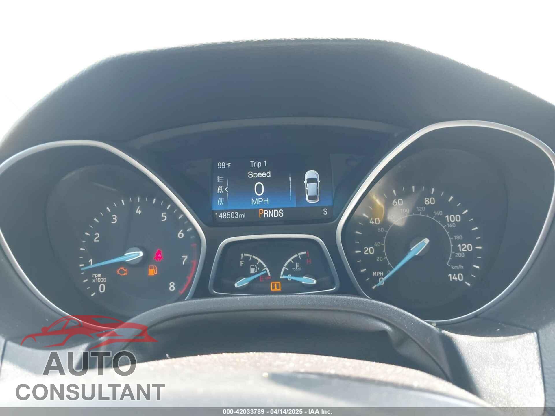 FORD FOCUS 2016 - 1FADP3F28GL212201
