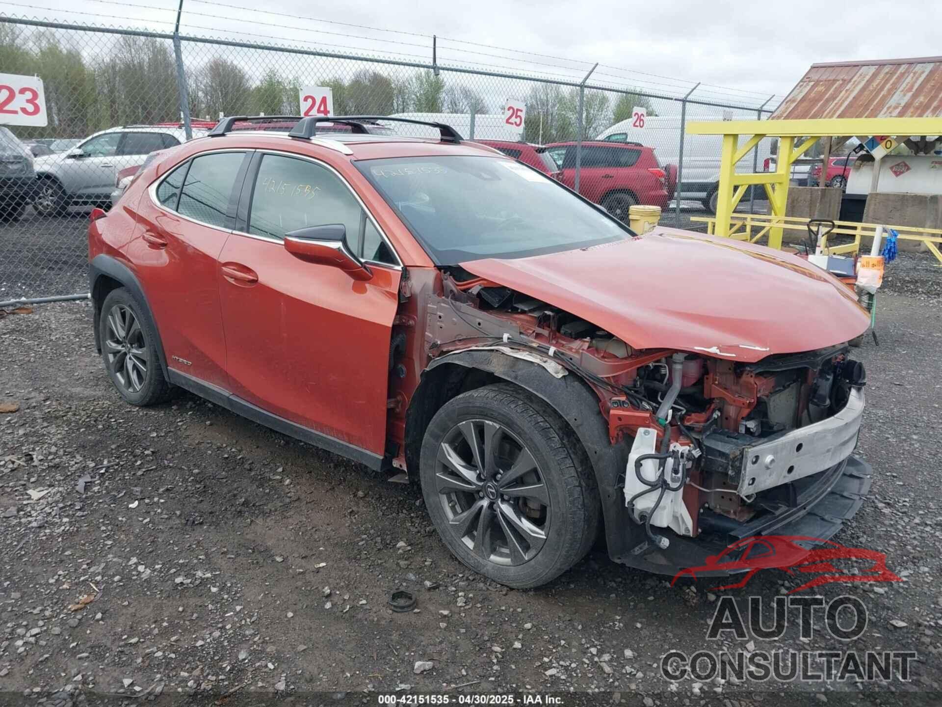 LEXUS UX 250H 2019 - JTHU9JBH3K2003383