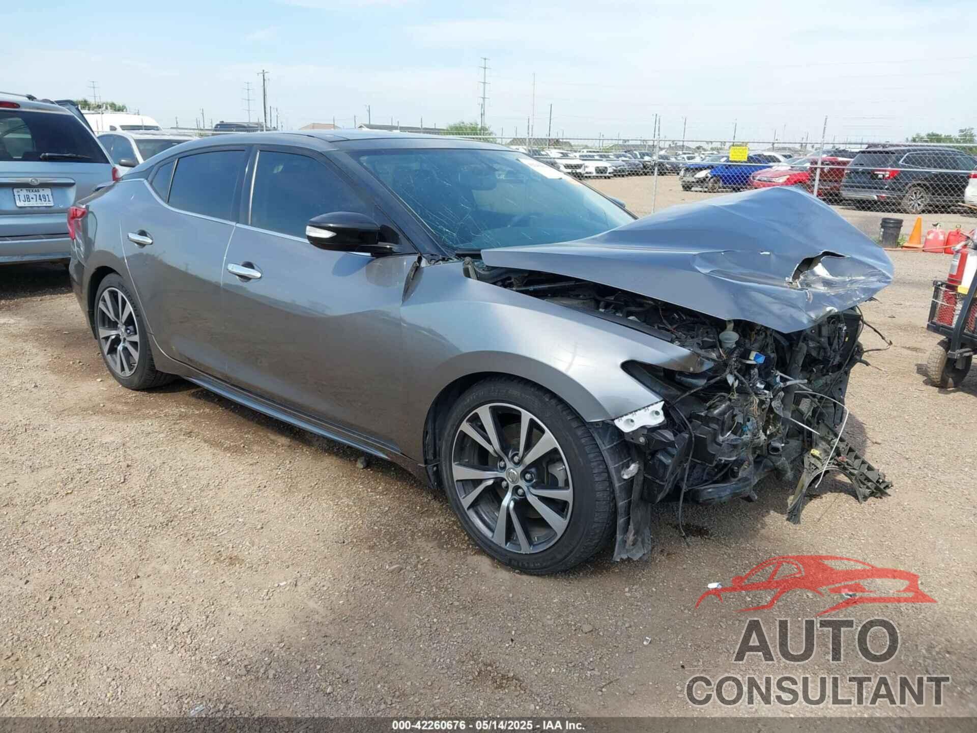 NISSAN MAXIMA 2016 - 1N4AA6AP3GC392390