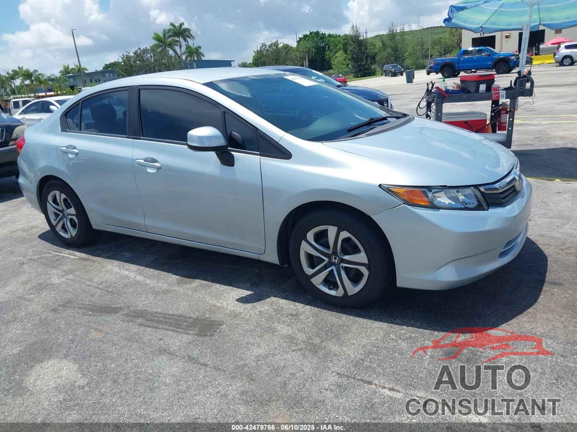 HONDA CIVIC 2012 - 19XFB2F55CE028603