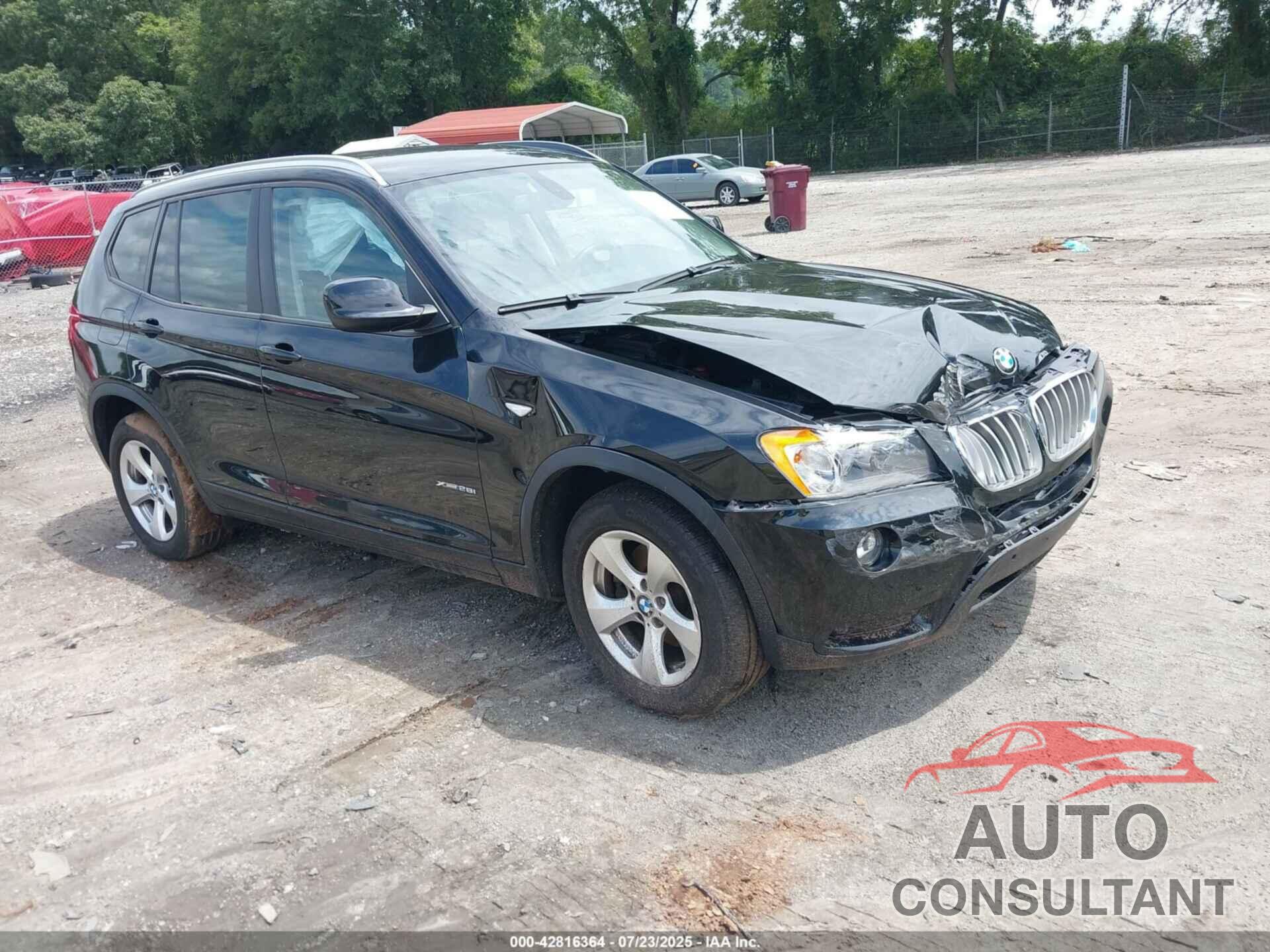 BMW X3 2012 - 5UXWX5C54CL720445