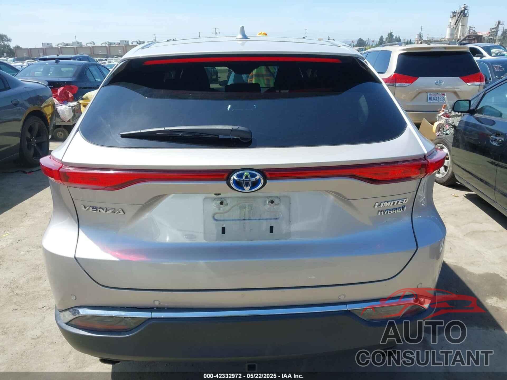 TOYOTA VENZA 2021 - JTEAAAAHXMJ063095