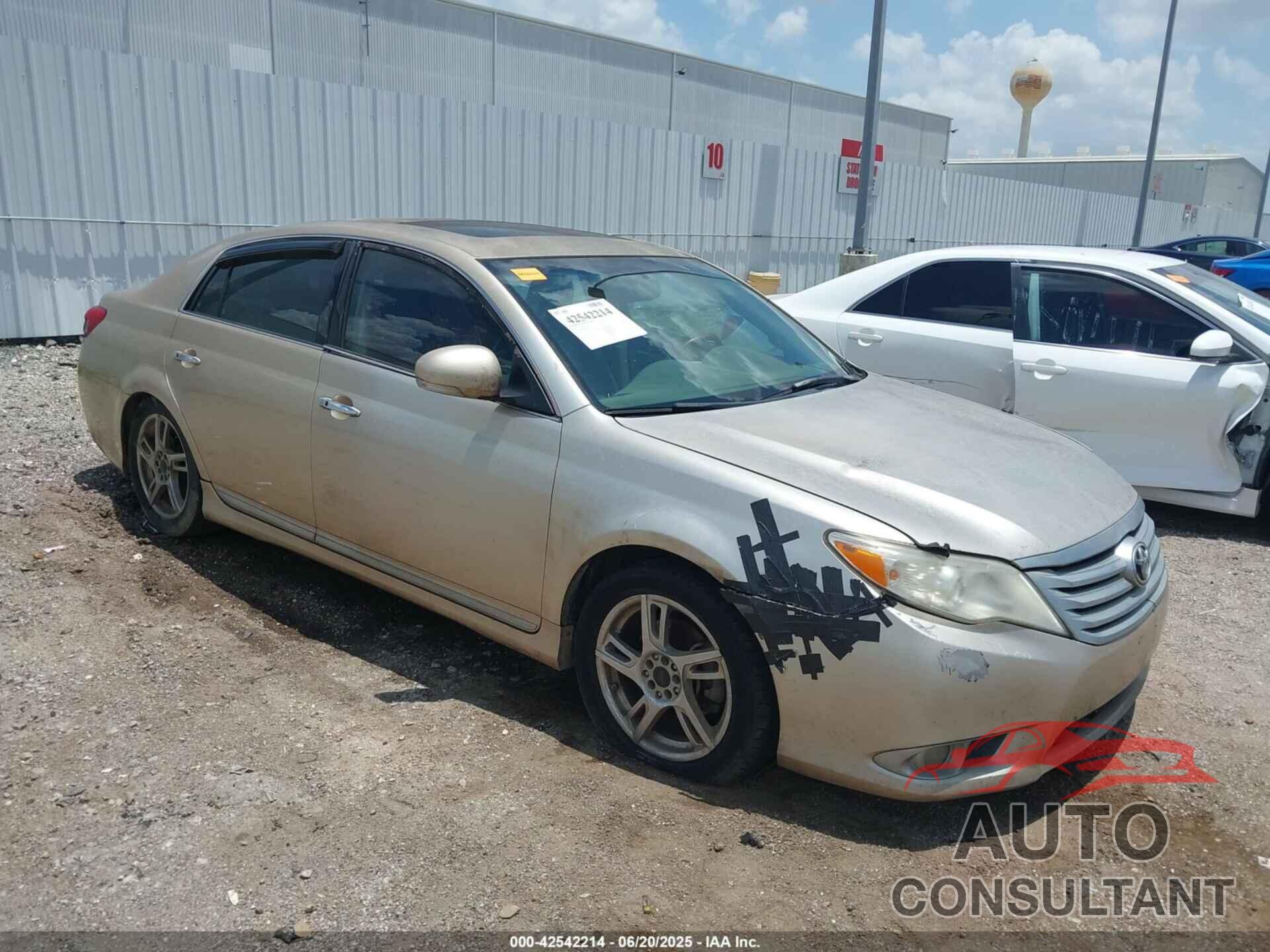 TOYOTA AVALON 2011 - 4T1BK3DB1BU380070