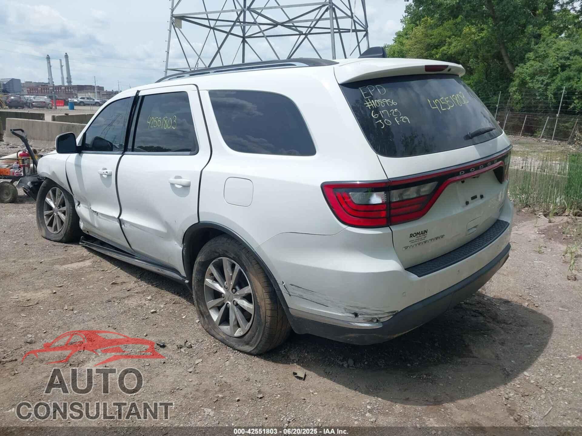 DODGE DURANGO 2015 - 1C4RDHDG1FC765775