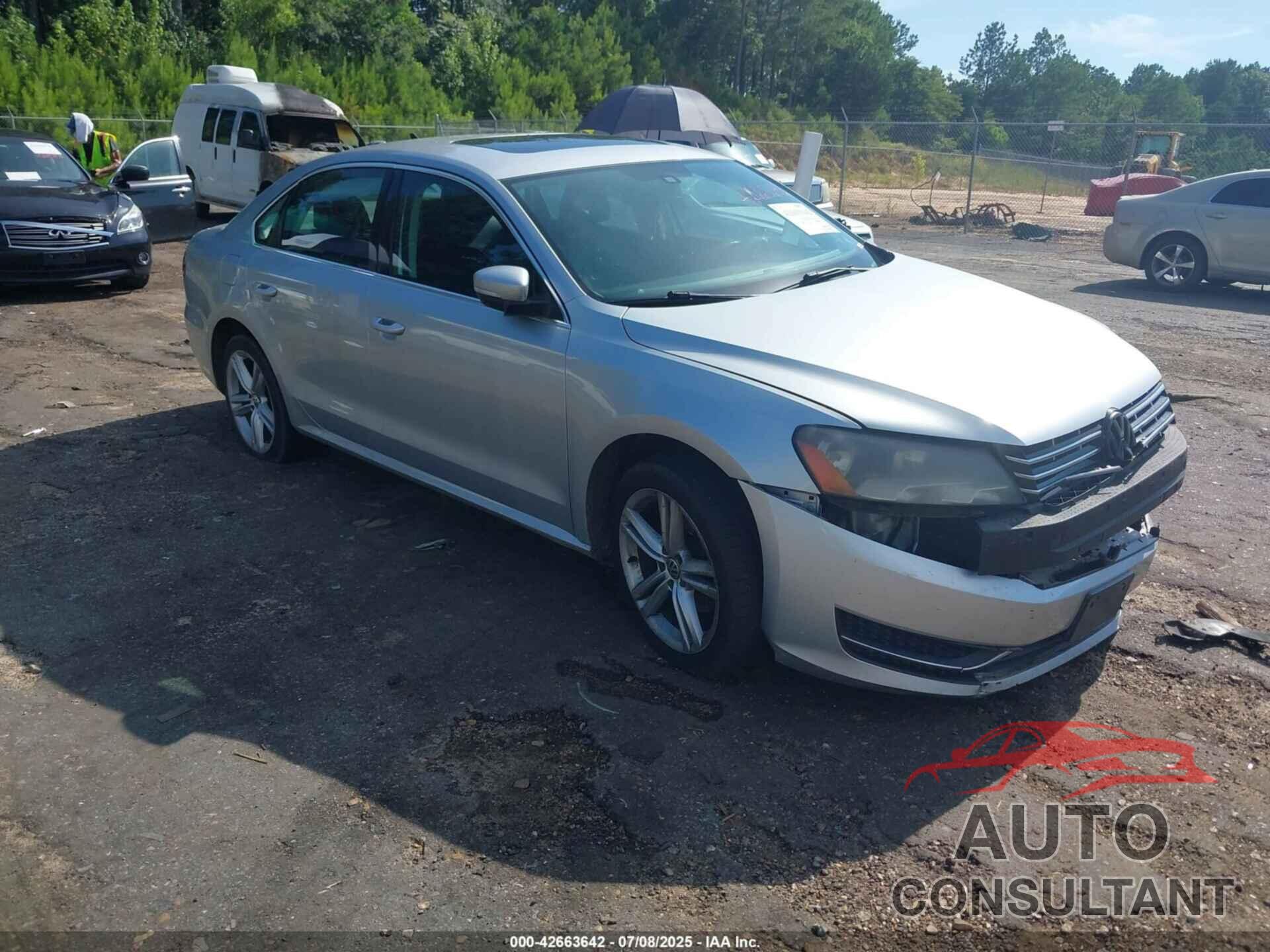 VOLKSWAGEN PASSAT 2014 - 1VWBN7A33EC056870
