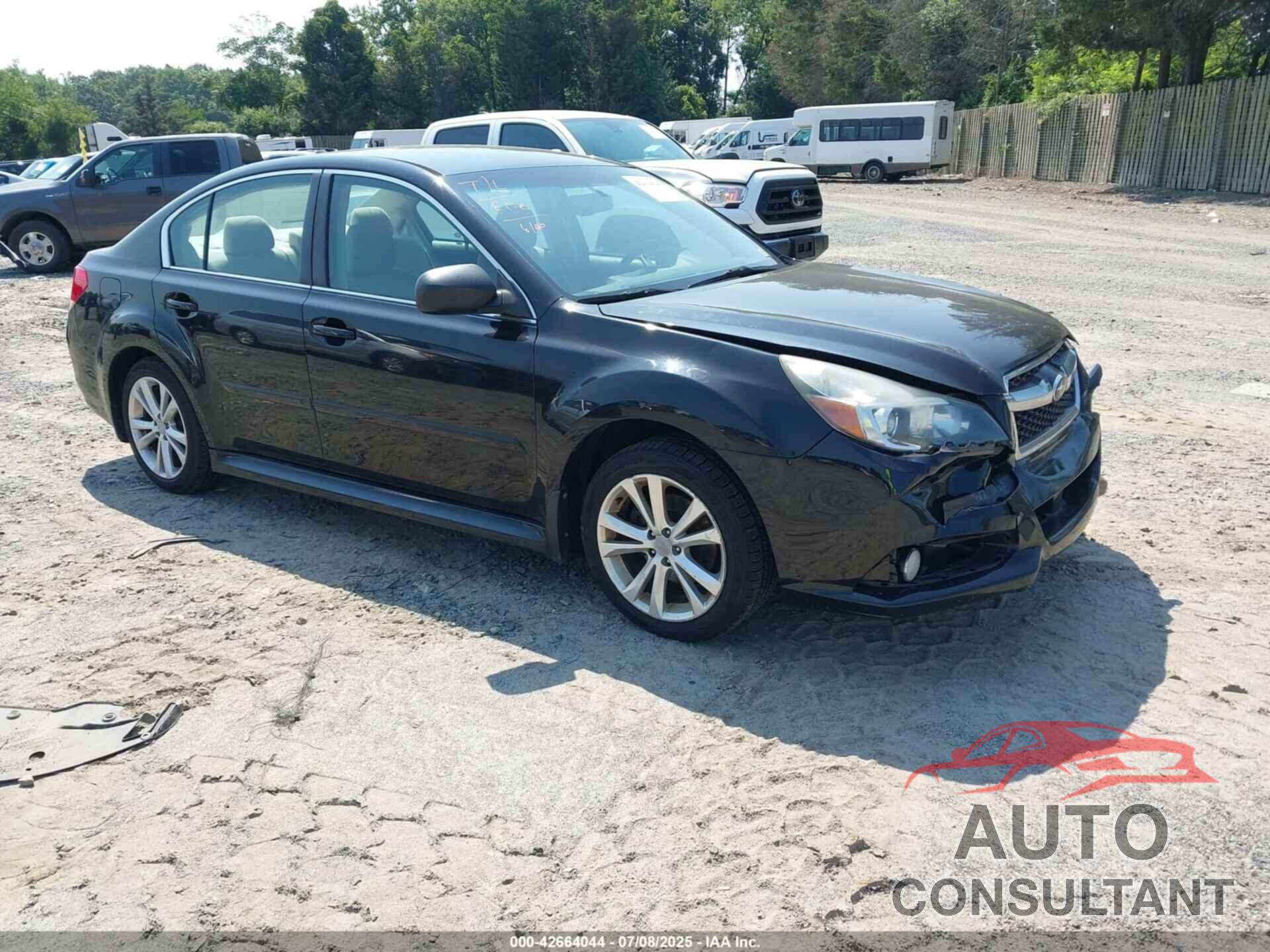 SUBARU LEGACY 2014 - 4S3BMBA61E3004351