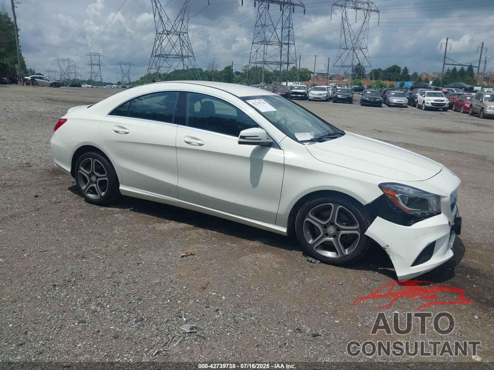 MERCEDES-BENZ CLA 250 2014 - WDDSJ4EB5EN115510