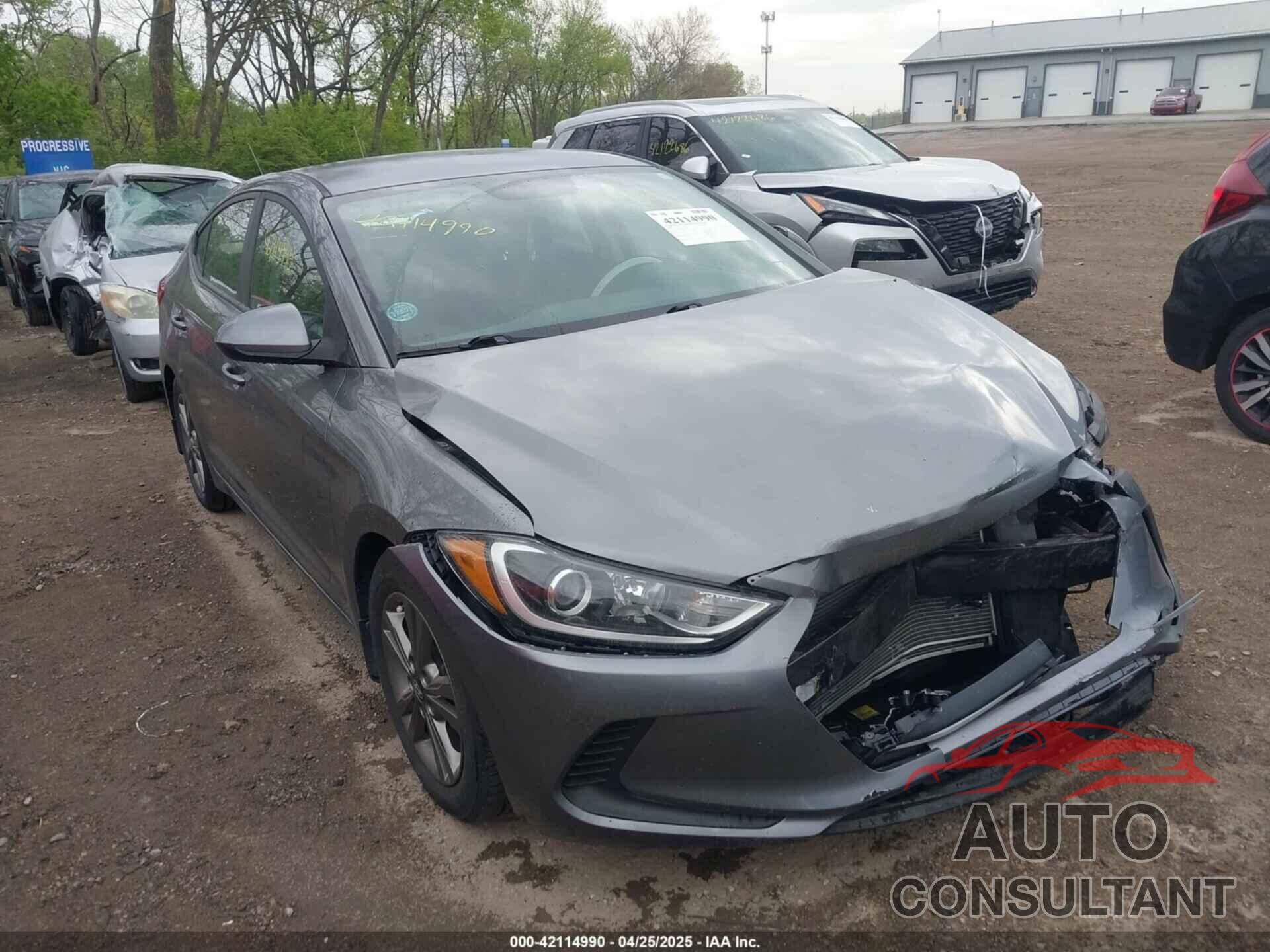 HYUNDAI ELANTRA 2018 - 5NPD84LF6JH327668
