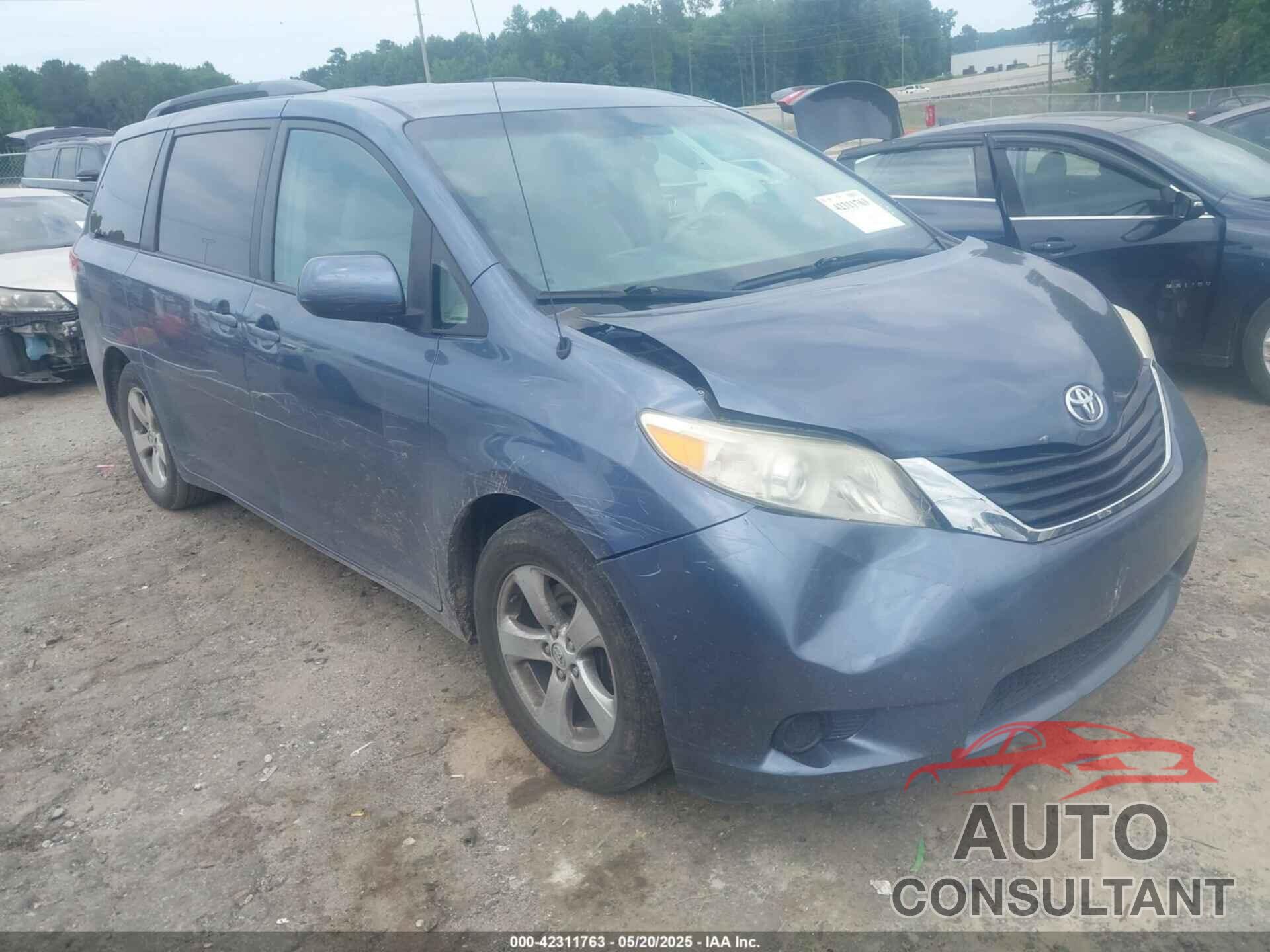 TOYOTA SIENNA 2013 - 5TDKK3DC0DS340583