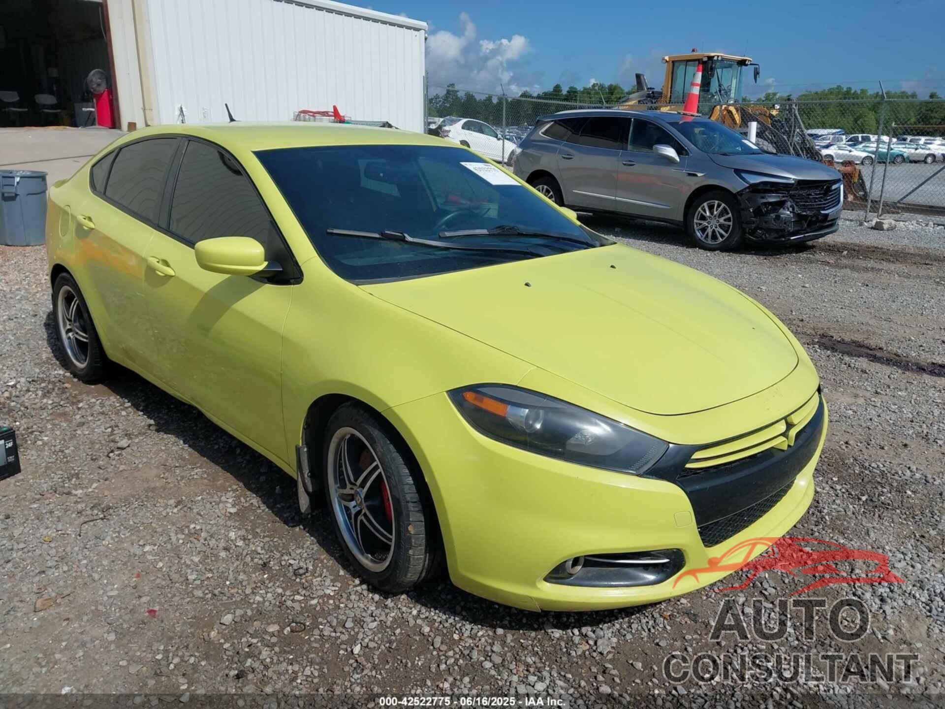 DODGE DART 2013 - 1C3CDFBH3DD133586