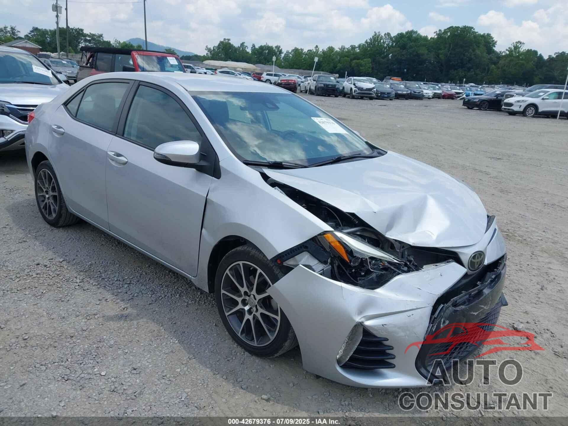TOYOTA COROLLA 2017 - 5YFBURHE5HP590330
