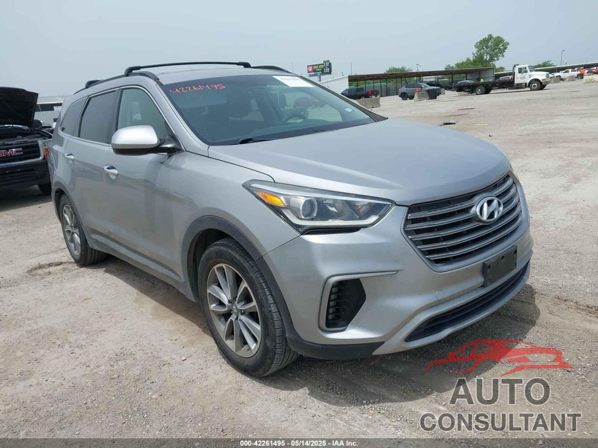 HYUNDAI SANTA FE 2018 - KM8SM4HF4JU274434