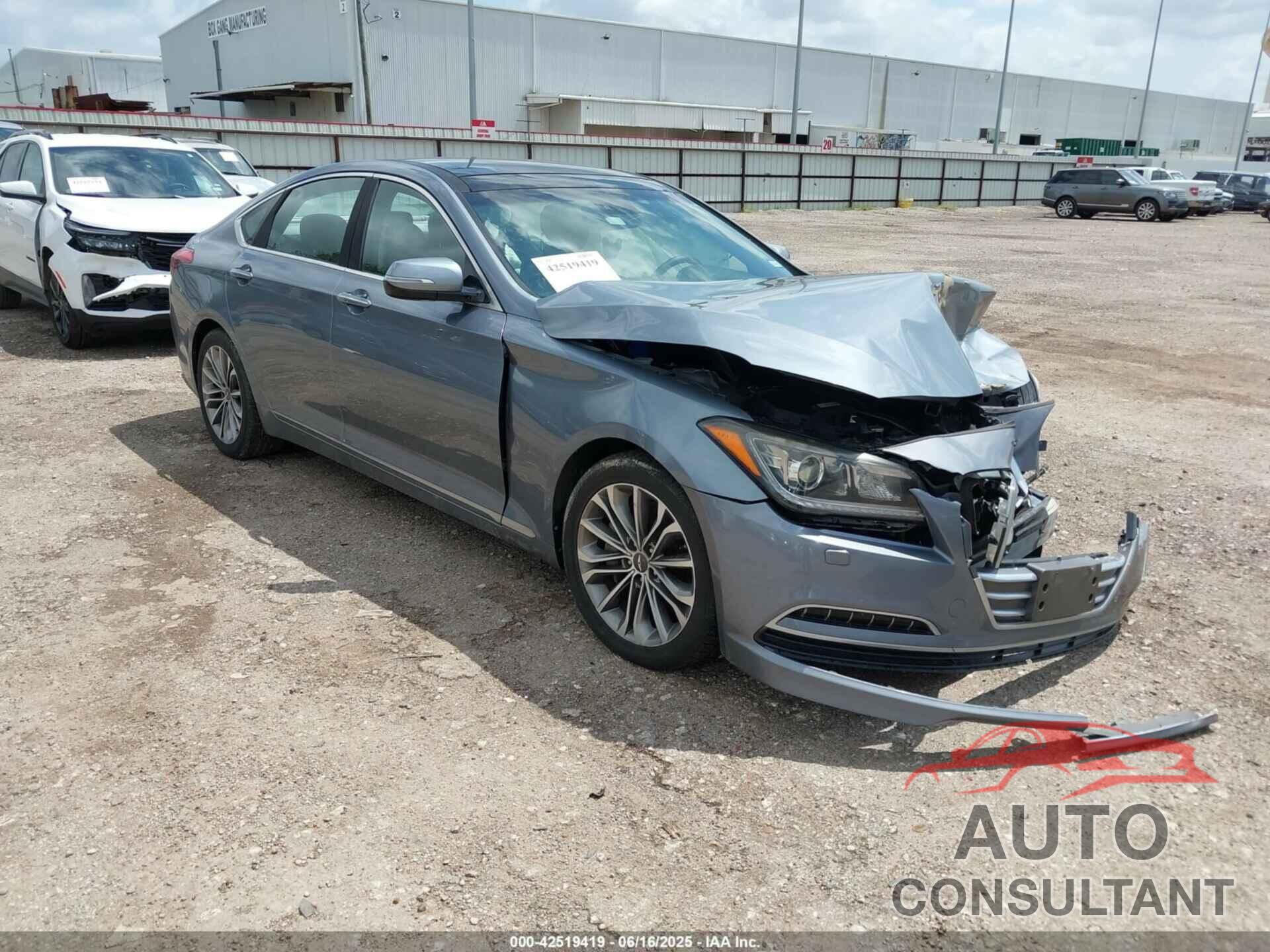 HYUNDAI GENESIS 2015 - KMHGN4JE6FU024513